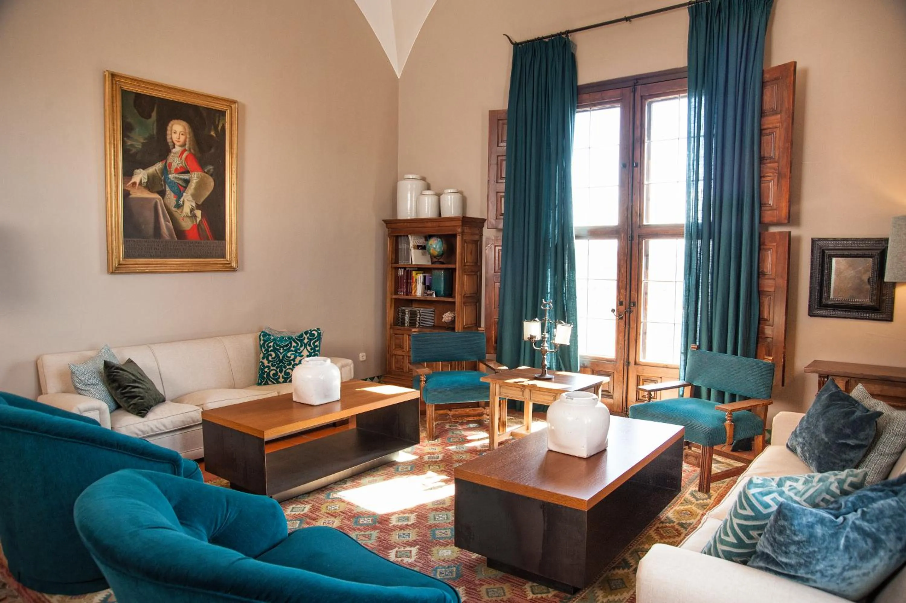 Living room in Parador de Alcañiz