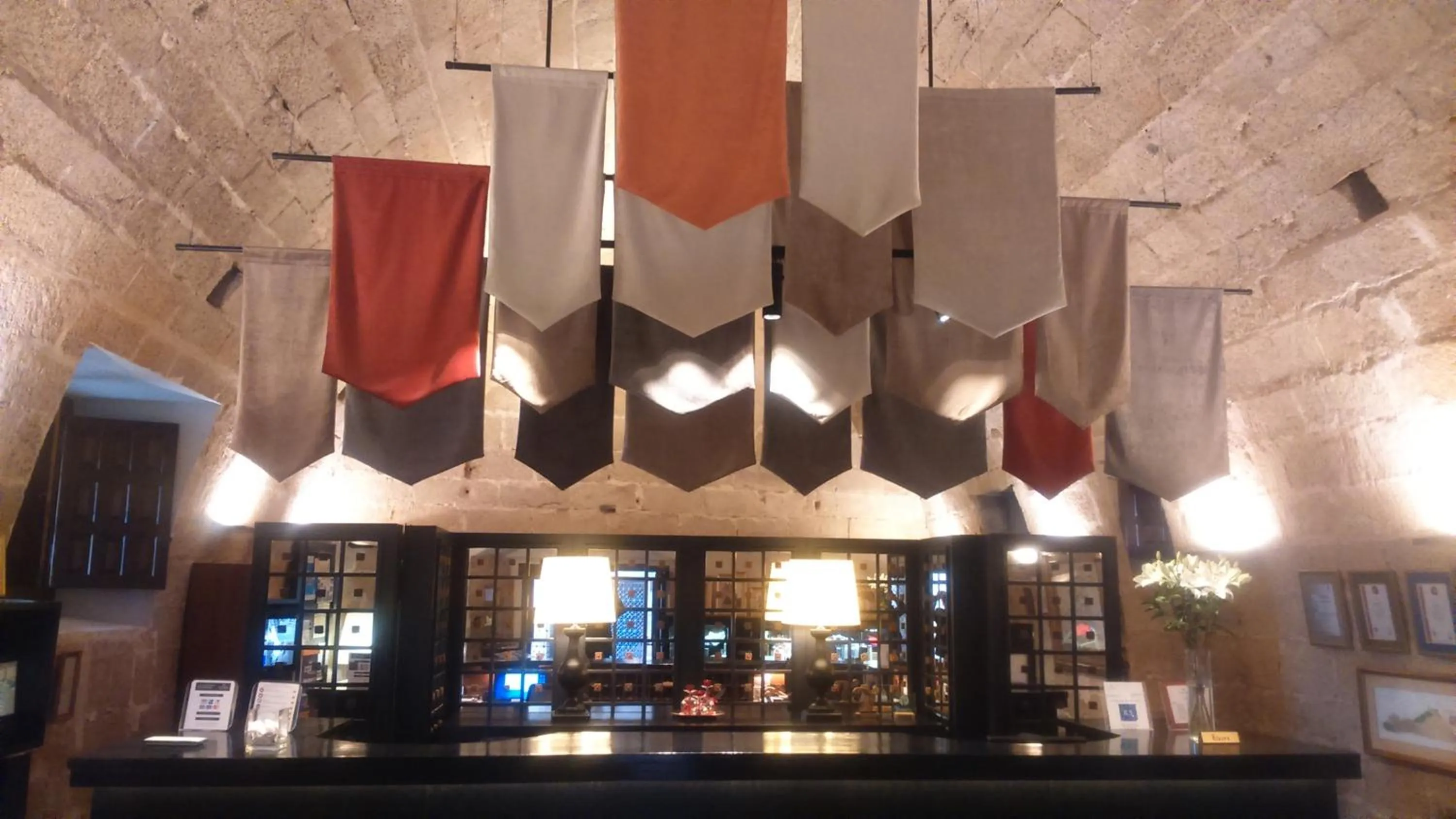 Lobby or reception in Parador de Alcañiz