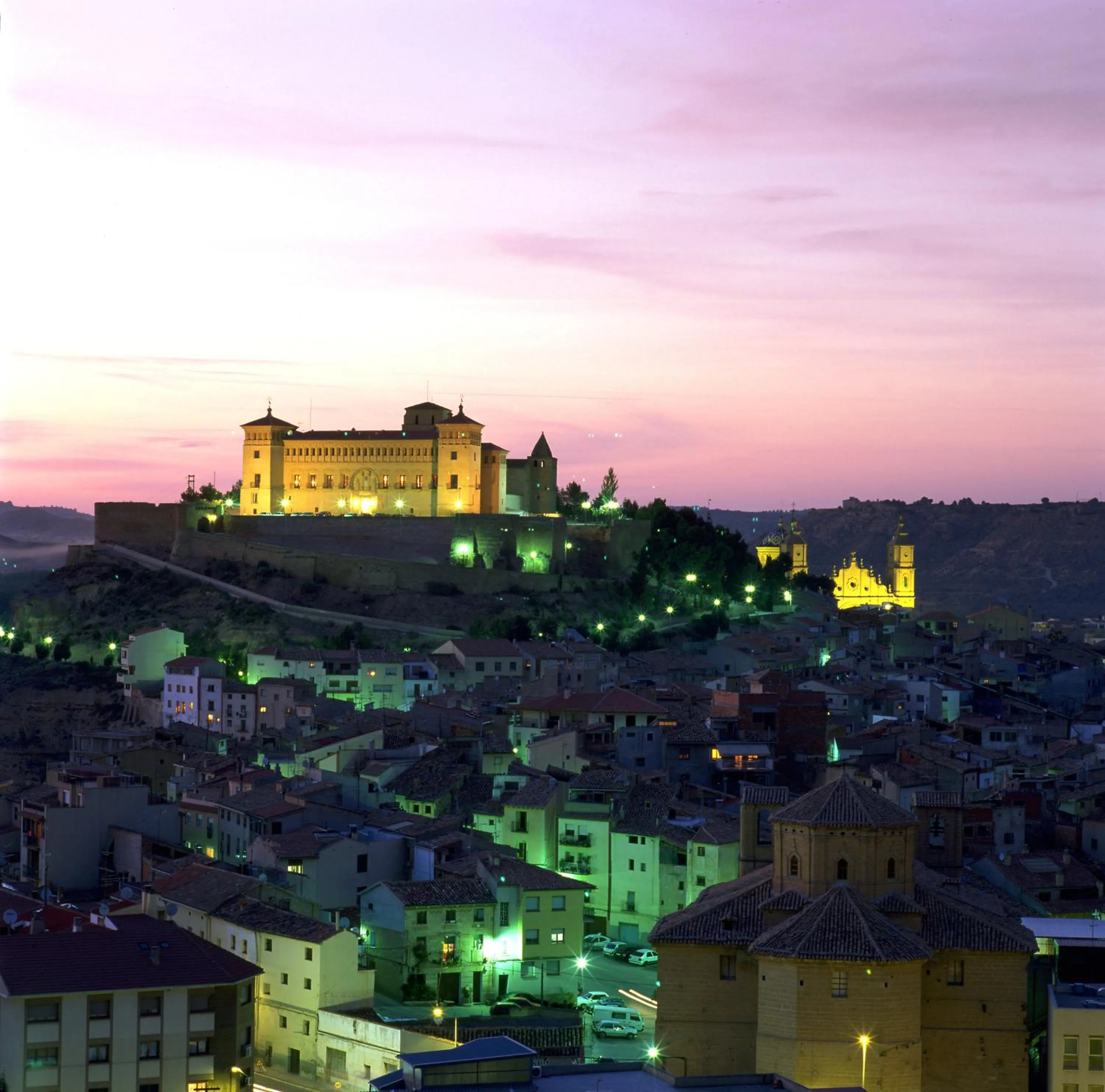 Night in Parador de Alcañiz