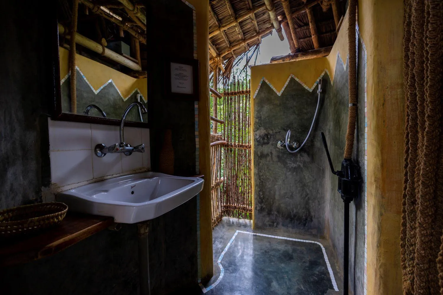 Shower in Chumbe Island Coral Park