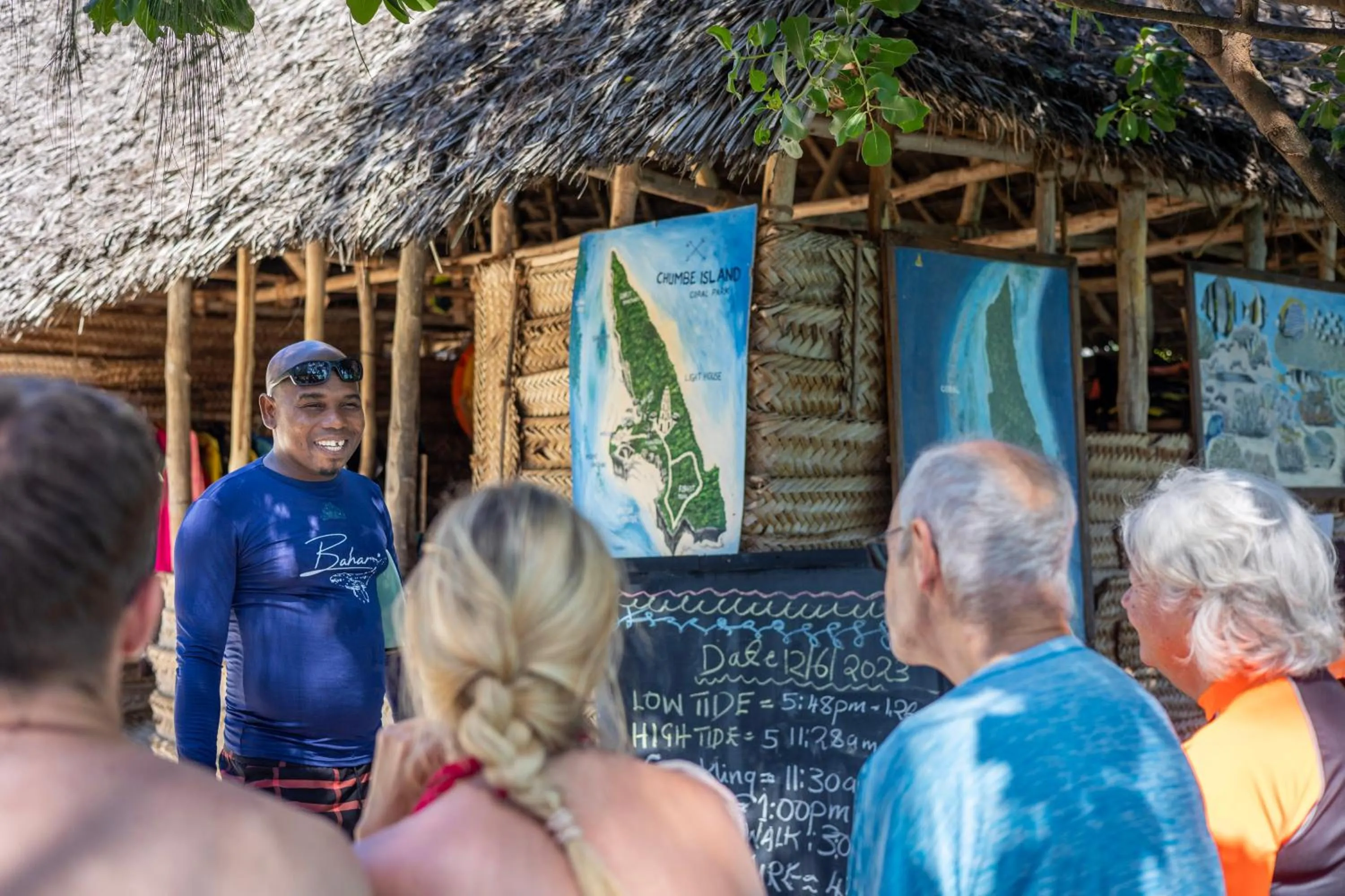 Day in Chumbe Island Coral Park