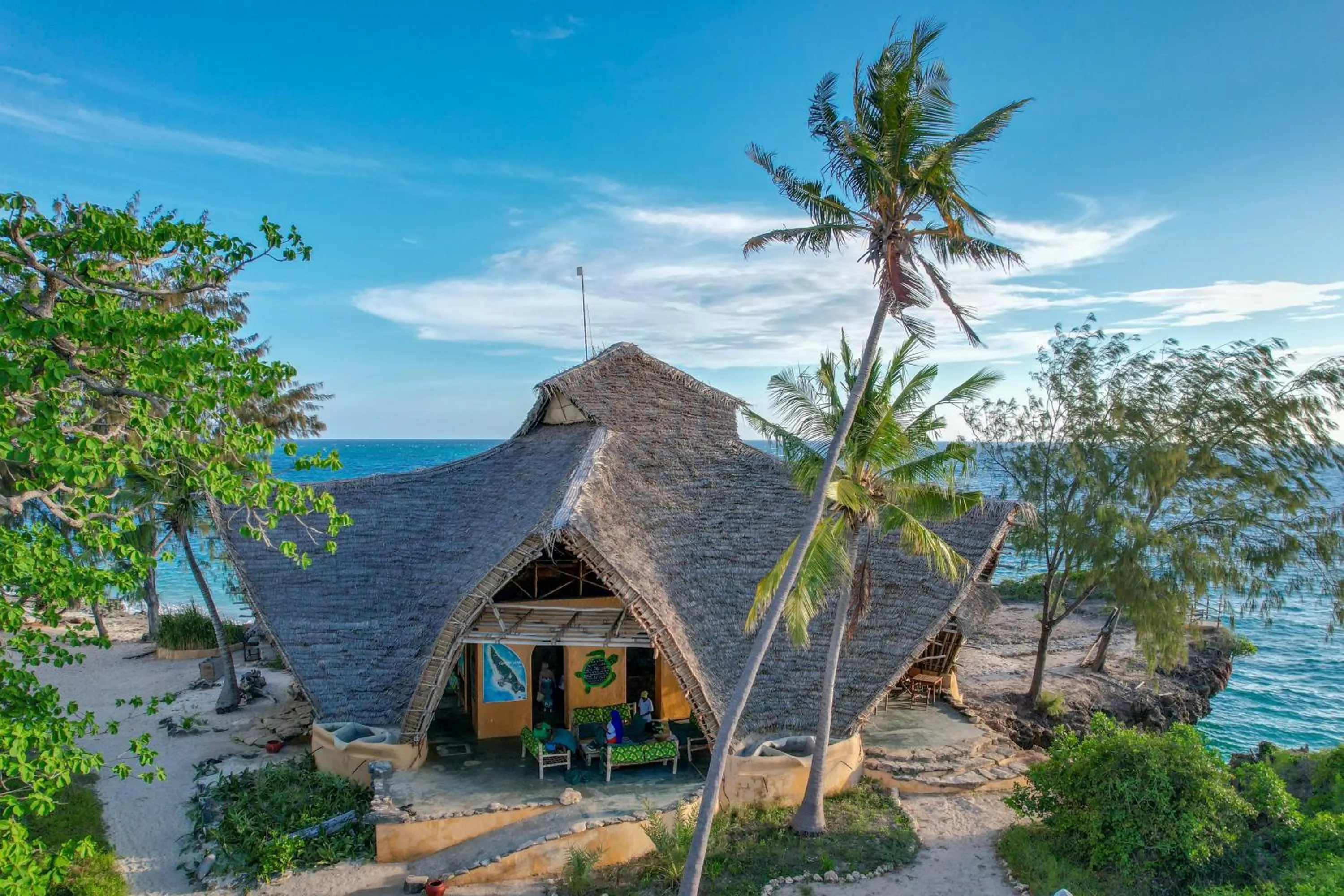 Restaurant/places to eat in Chumbe Island Coral Park