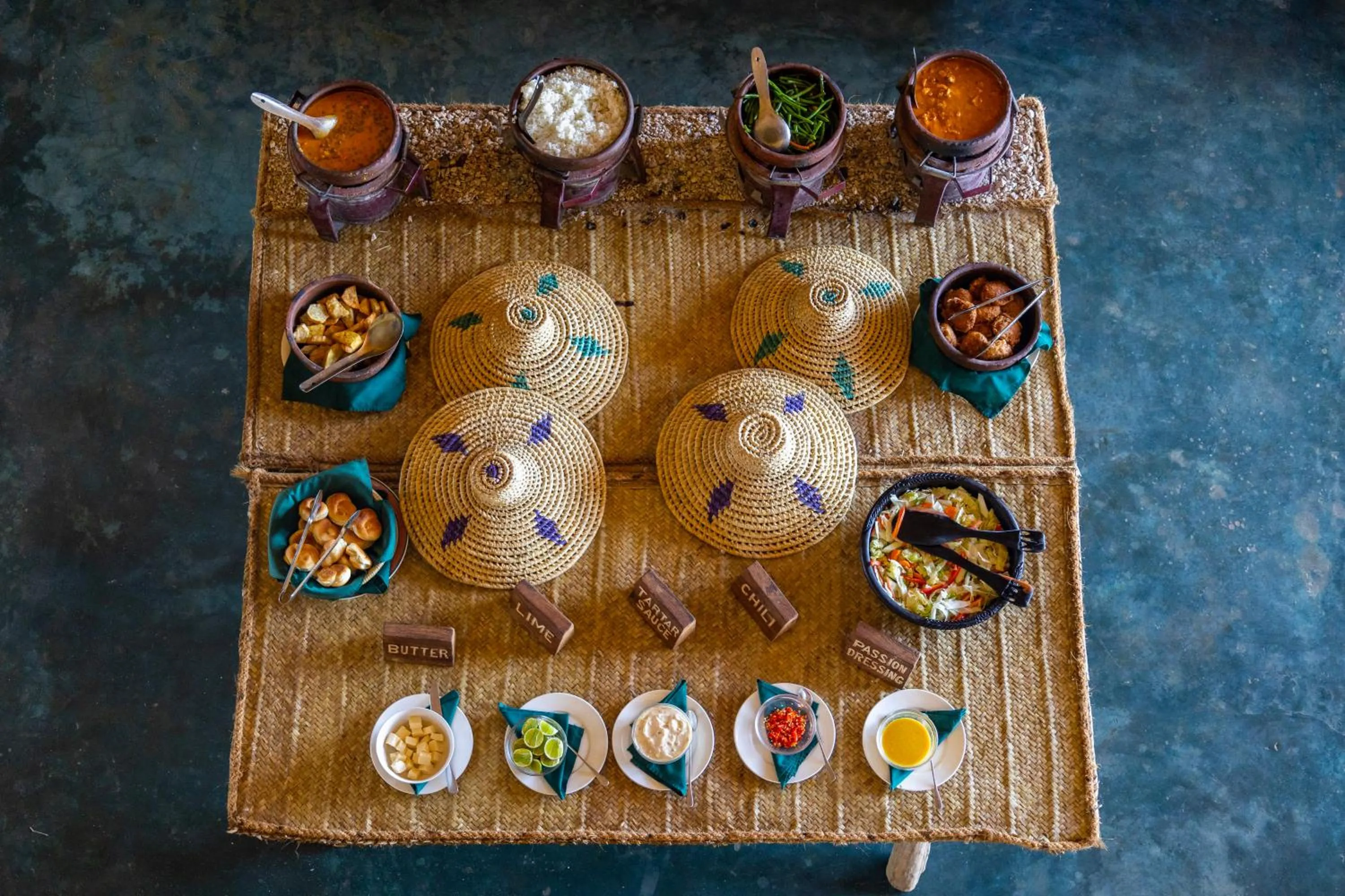 Restaurant/places to eat in Chumbe Island Coral Park