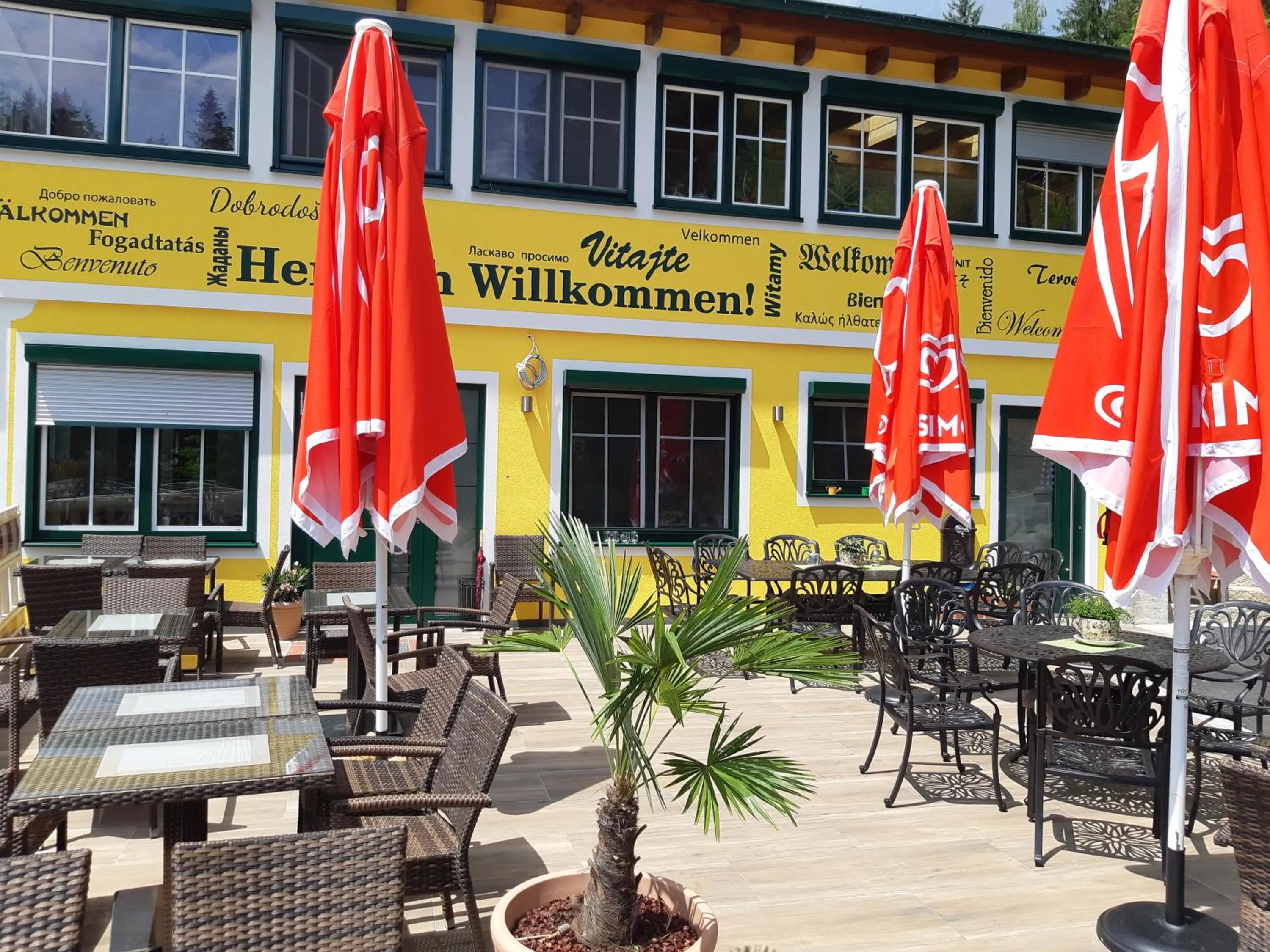 Balcony/Terrace in Gasthof Klug zum Ehrensepp