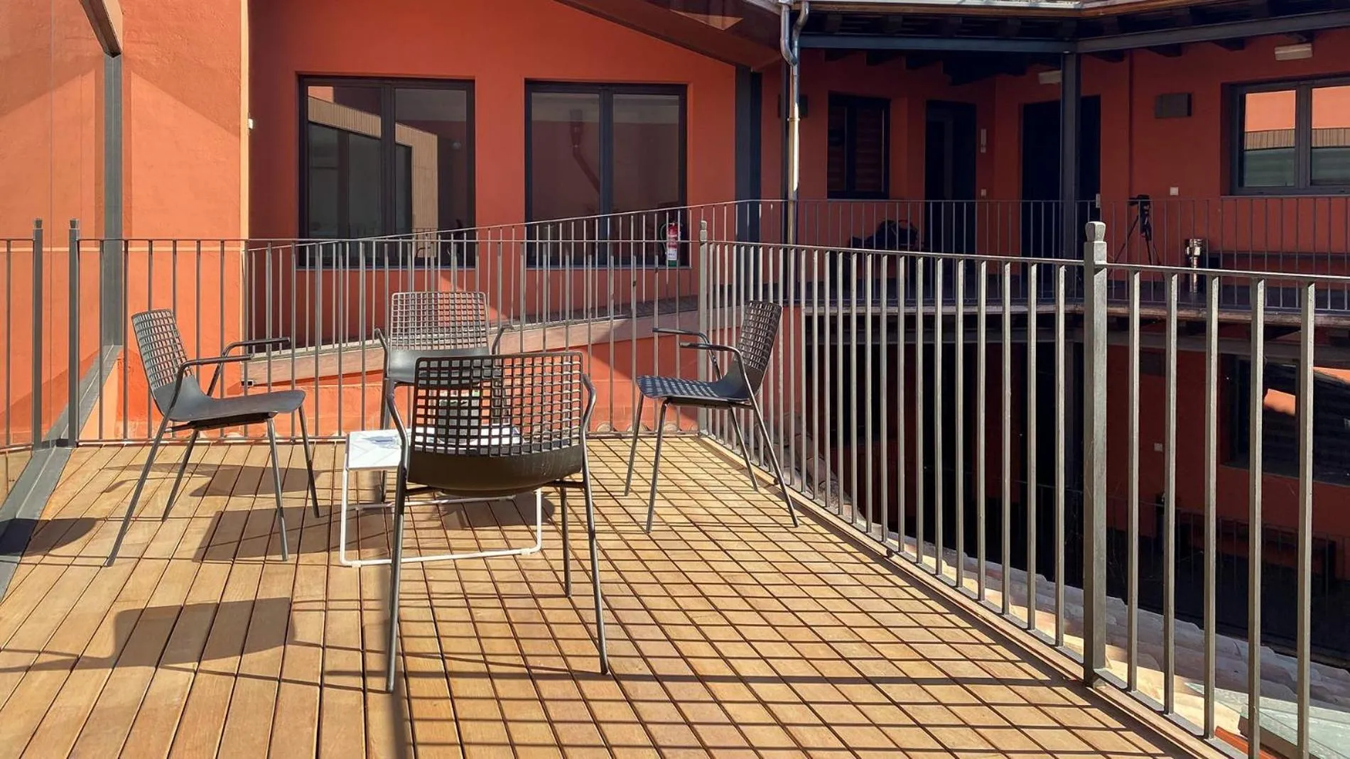 Balcony/Terrace in Apartaments y Habitacions Entre Volcans