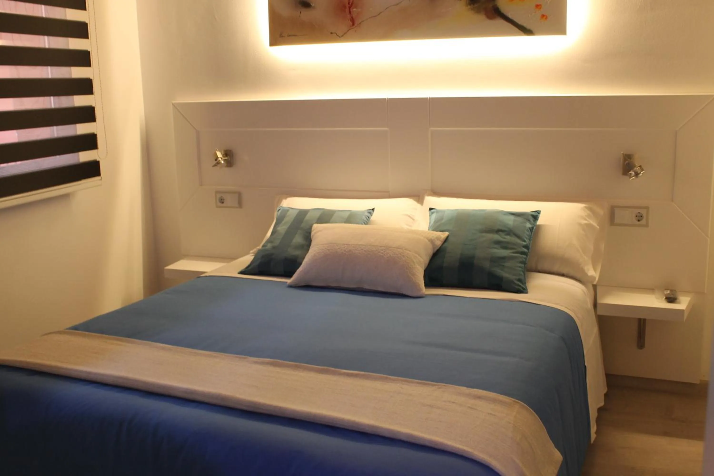Decorative detail, Bed in Apartaments y Habitacions Entre Volcans