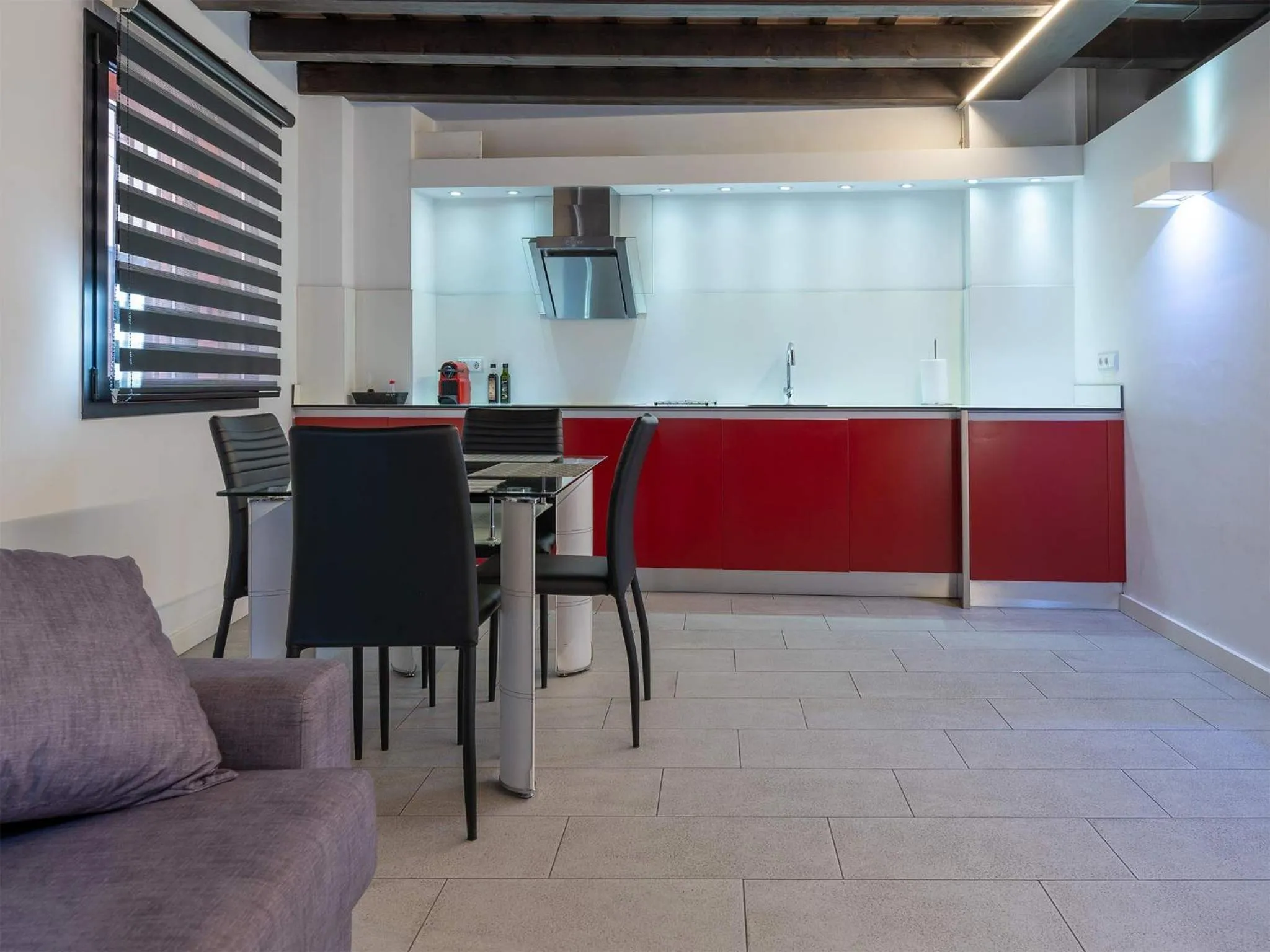 Kitchen or kitchenette in Apartaments y Habitacions Entre Volcans