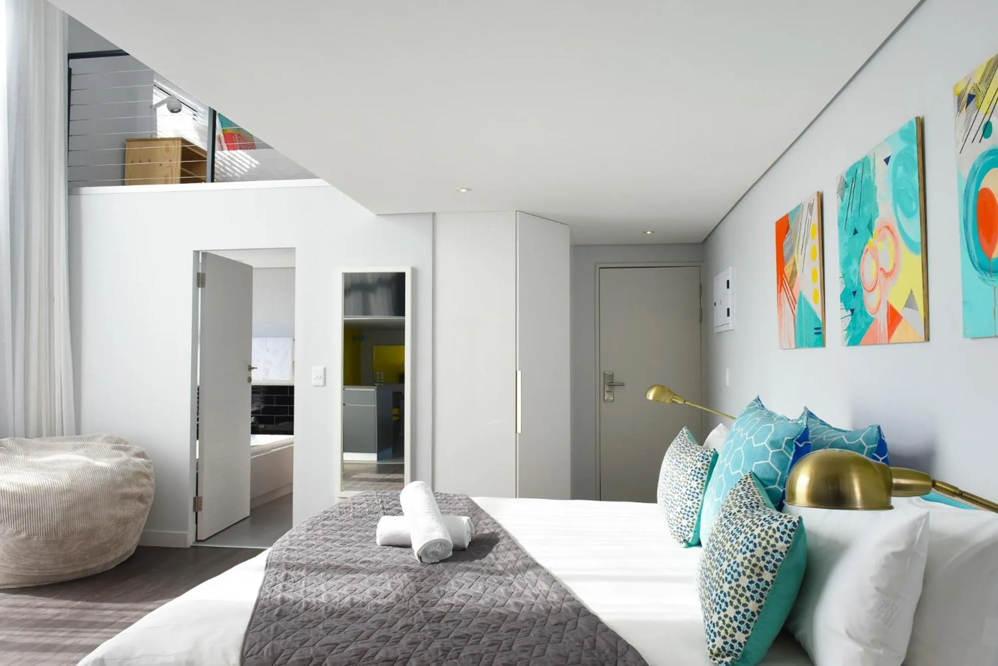 Bed in Mojo Hotel & Market