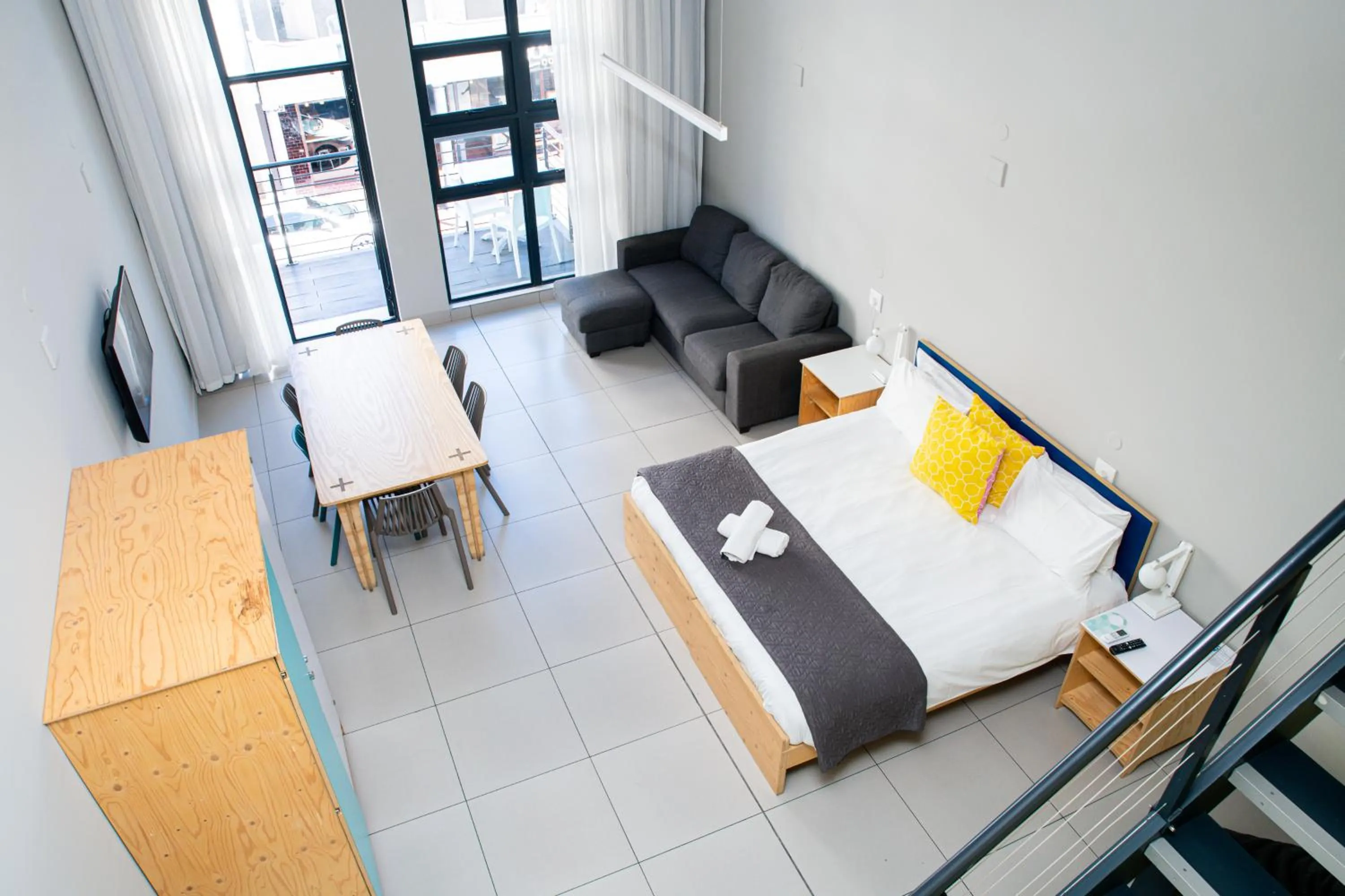 Bed in Mojo Hotel & Market