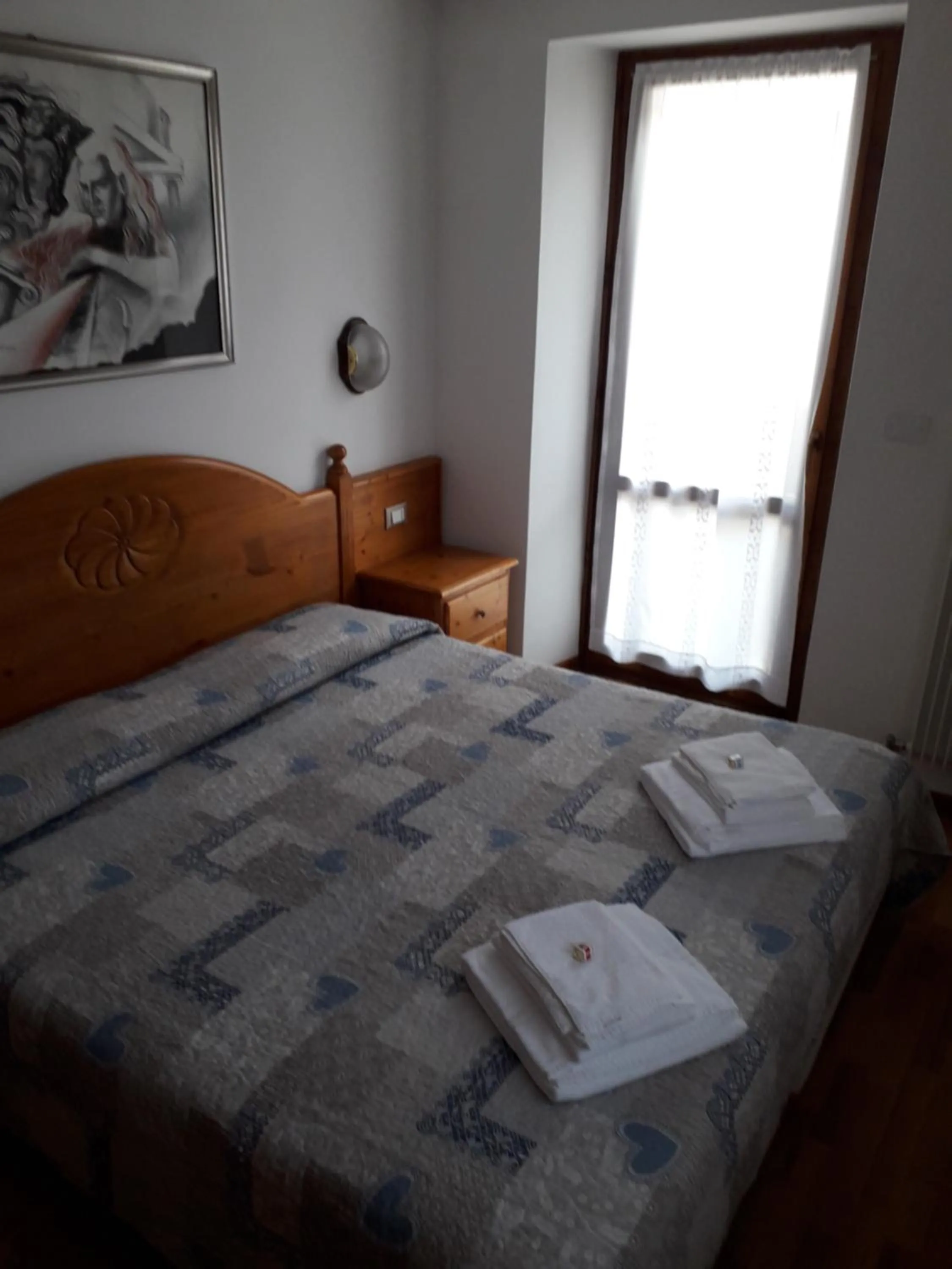 Bed in Albergo Meuble Tarandan