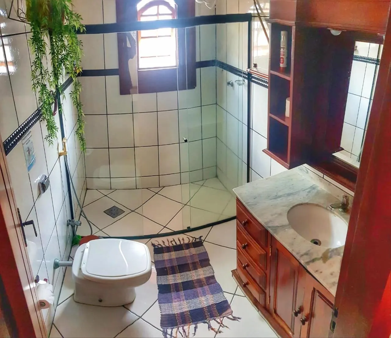 Bathroom in Casarão Paraty