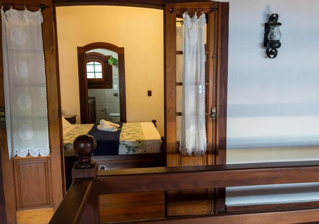 Balcony/Terrace, Bed in Casarão Paraty