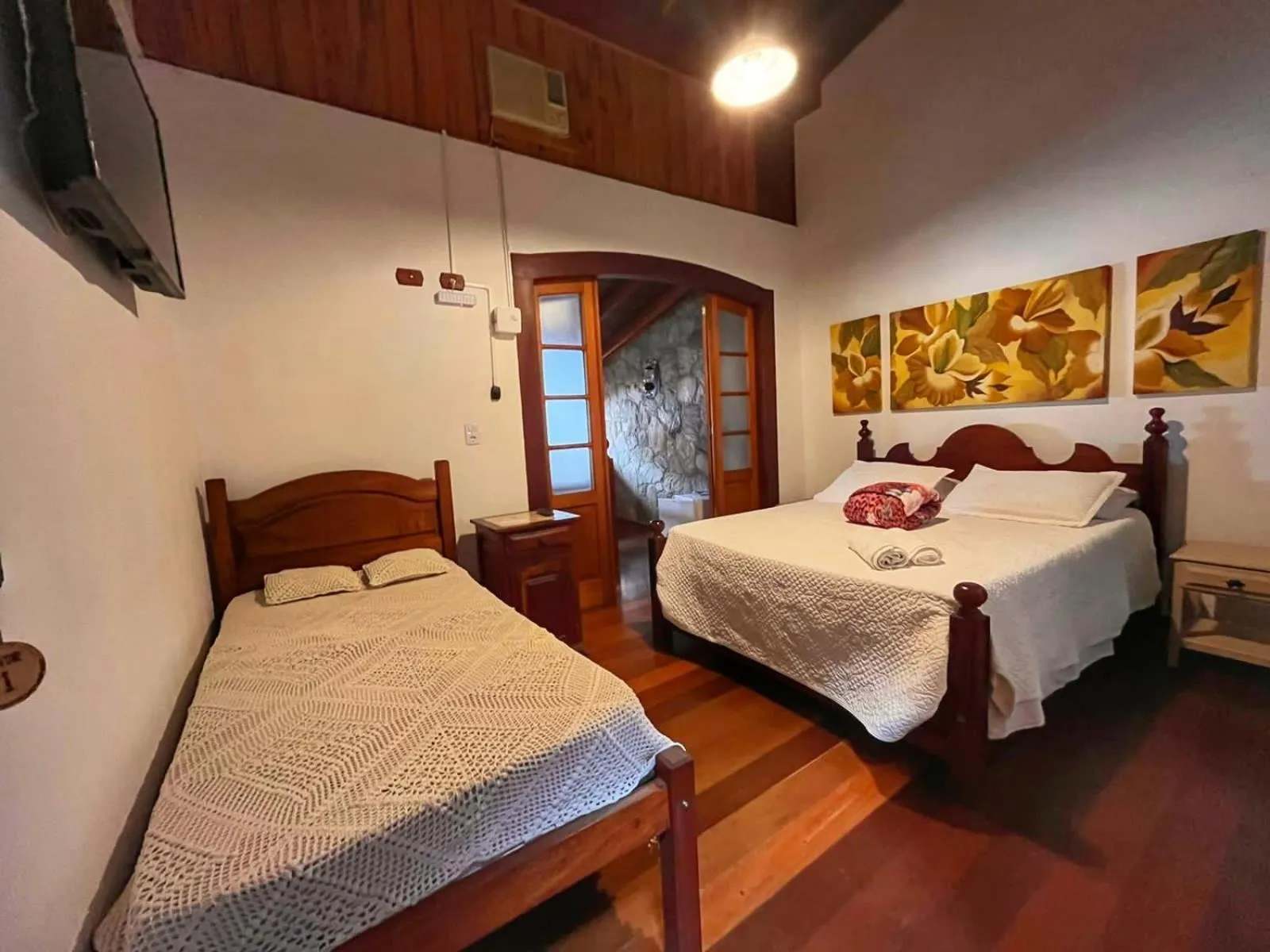 Bedroom, Bed in Casarão Paraty