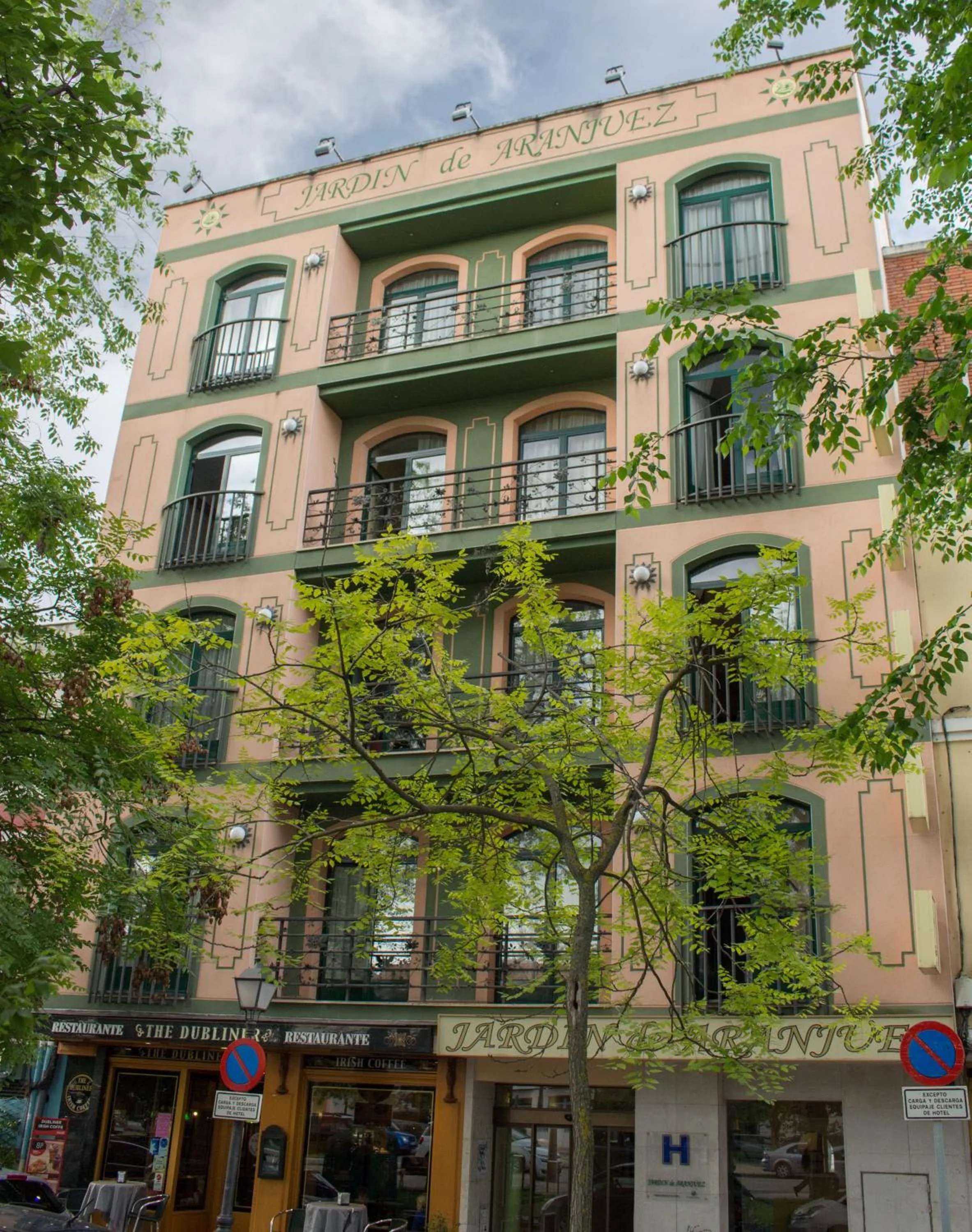 Property building in Hotel Jardín de Aranjuez