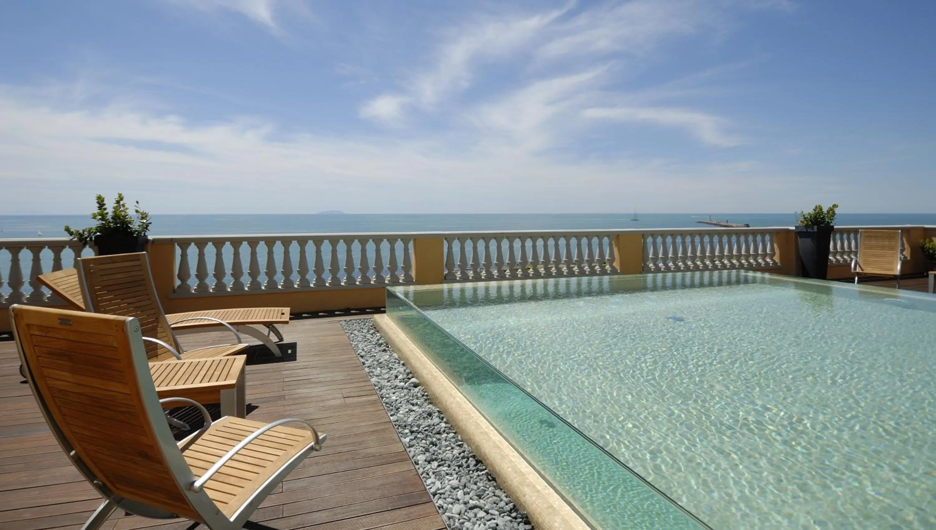 View (from property/room), Swimming Pool in Grand Hotel Palazzo Livorno MGallery Collection