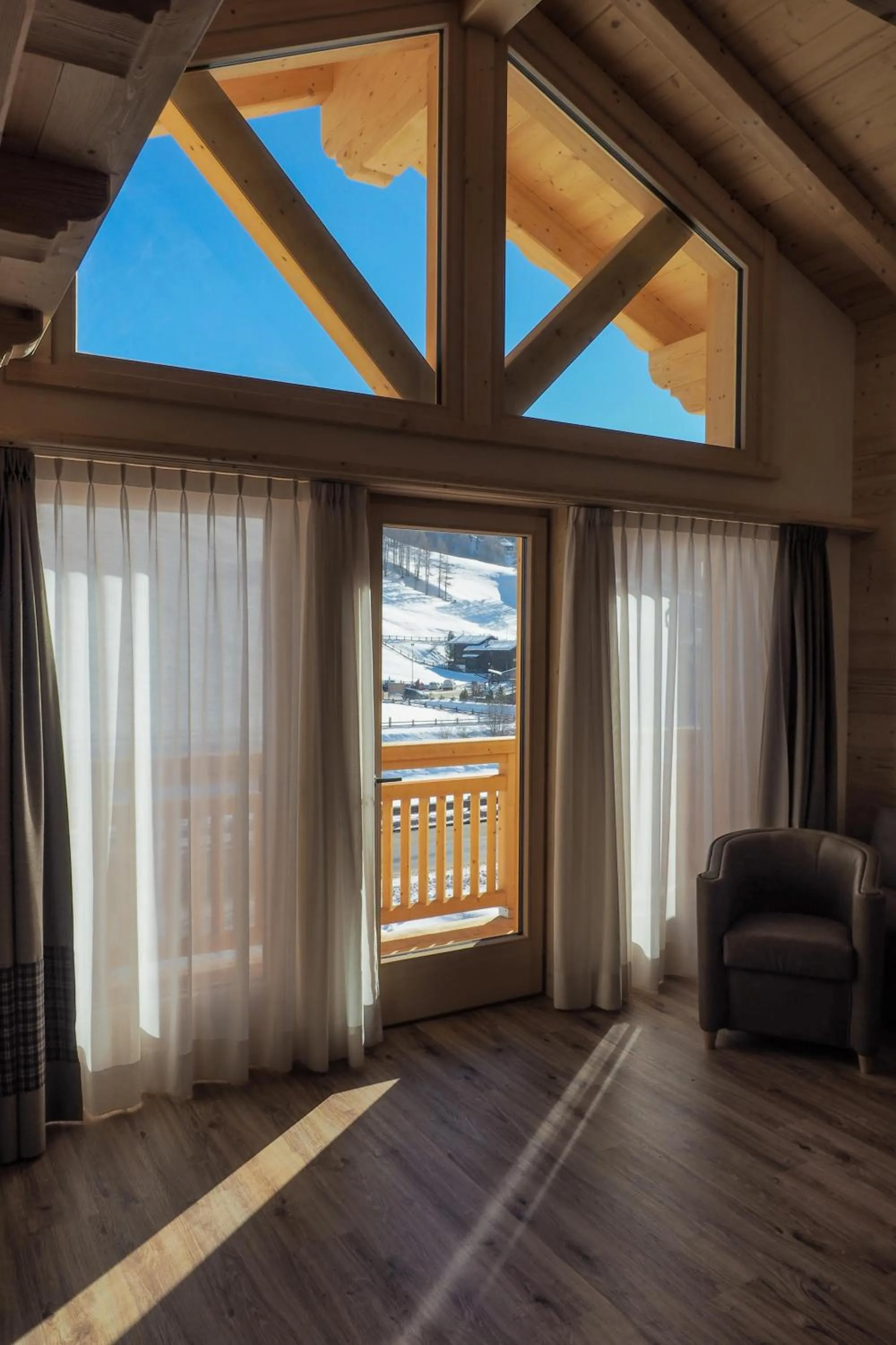 Decorative detail in B&B Ecohotel Chalet des Alpes