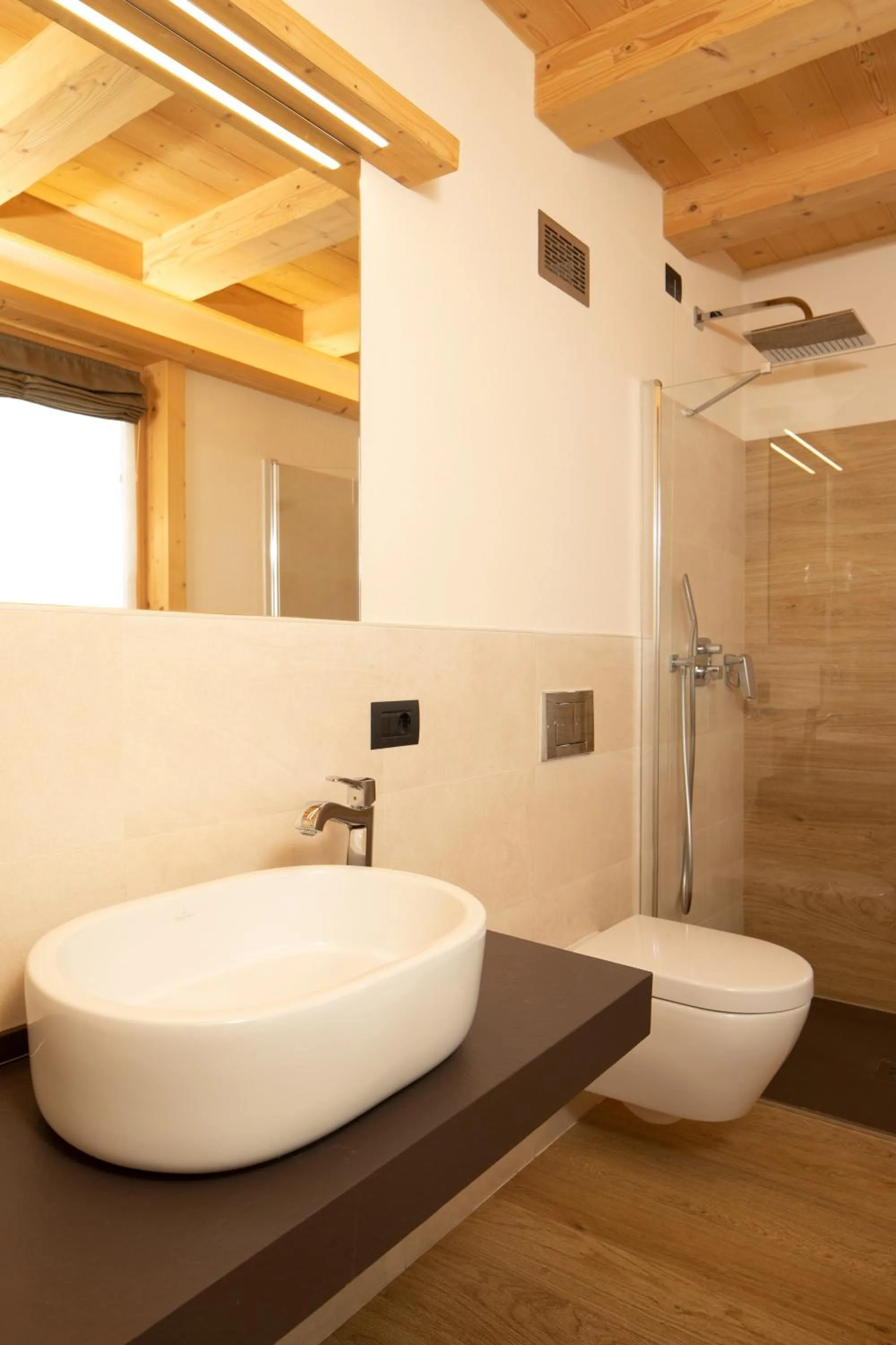 Bathroom in B&B Ecohotel Chalet des Alpes