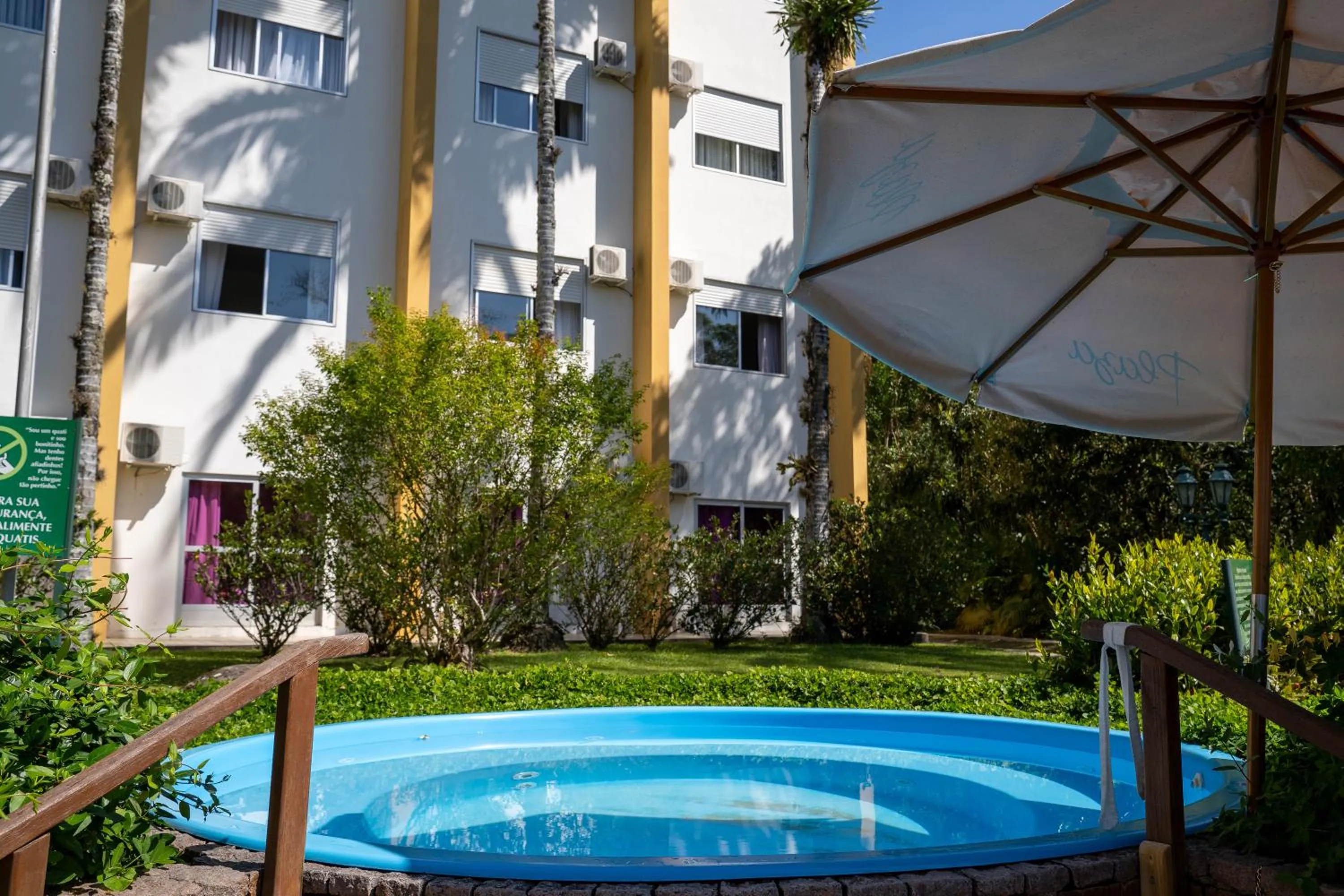 Pool view in Plaza Caldas da Imperatriz Resort & Spa
