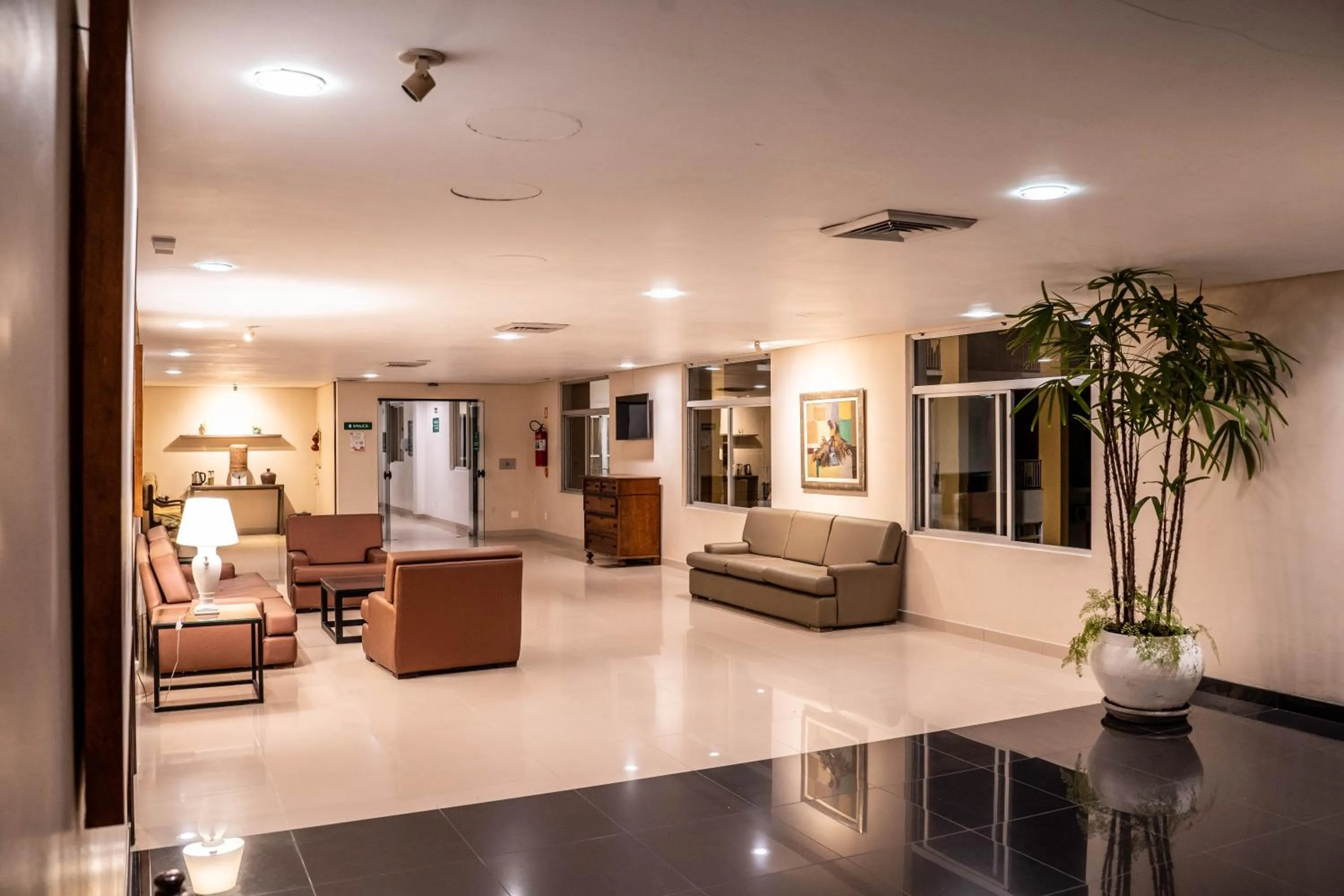 Living room in Plaza Caldas da Imperatriz Resort & Spa