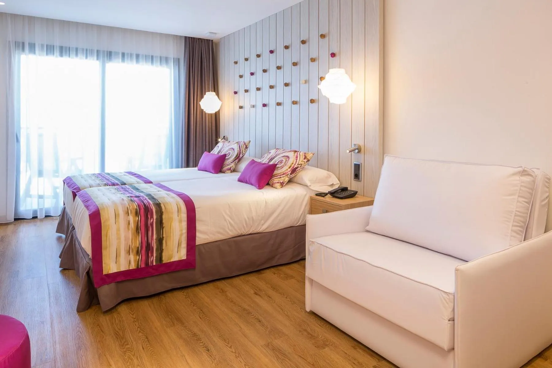 Bed in Grand Palladium White Island Resort & Spa - All Inclusive