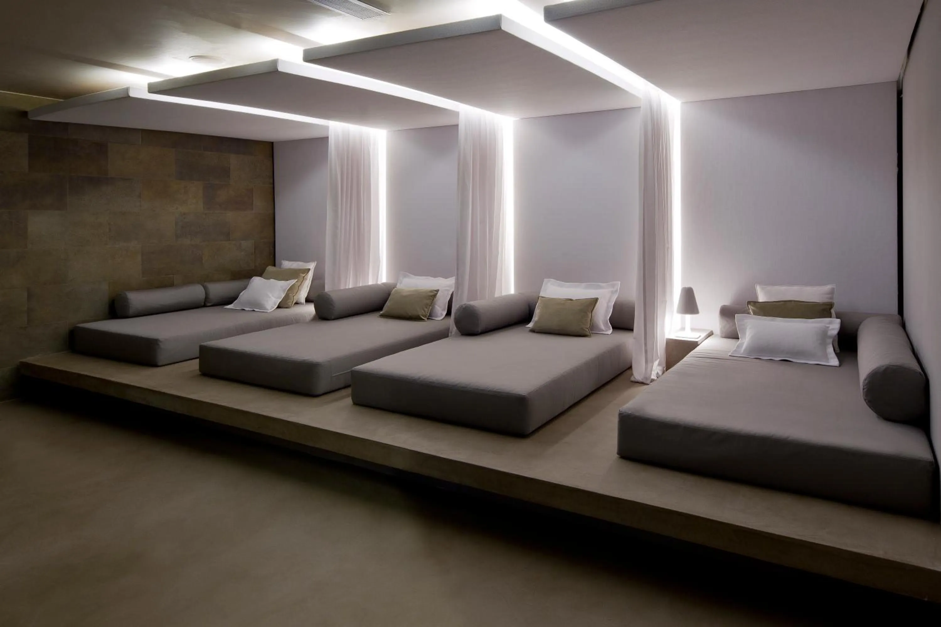 Bed in Aguas de Ibiza Grand Luxe Hotel - Small Luxury Hotel of the World