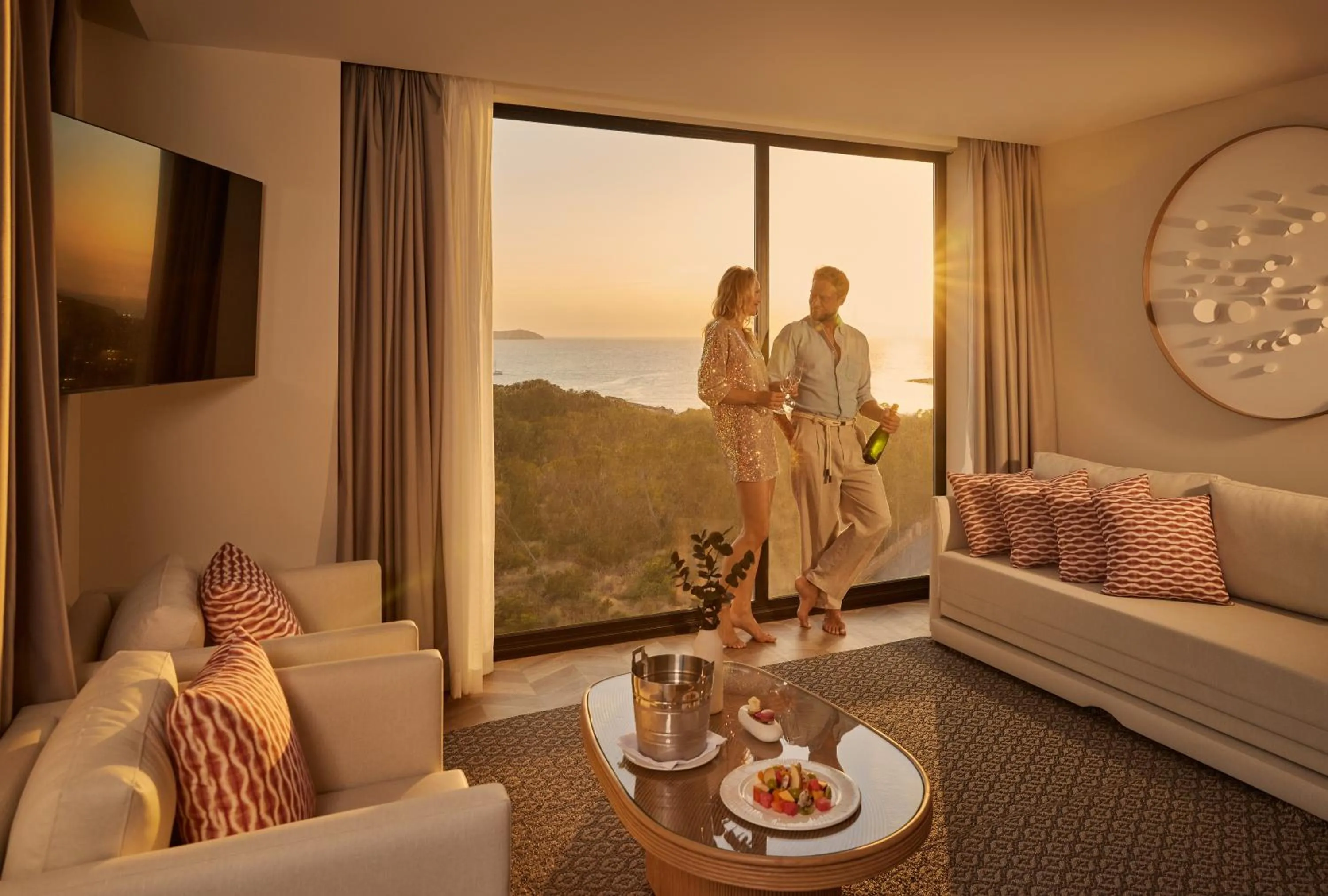 Natural landscape, Bed in TRS Ibiza Hotel - Adults Only