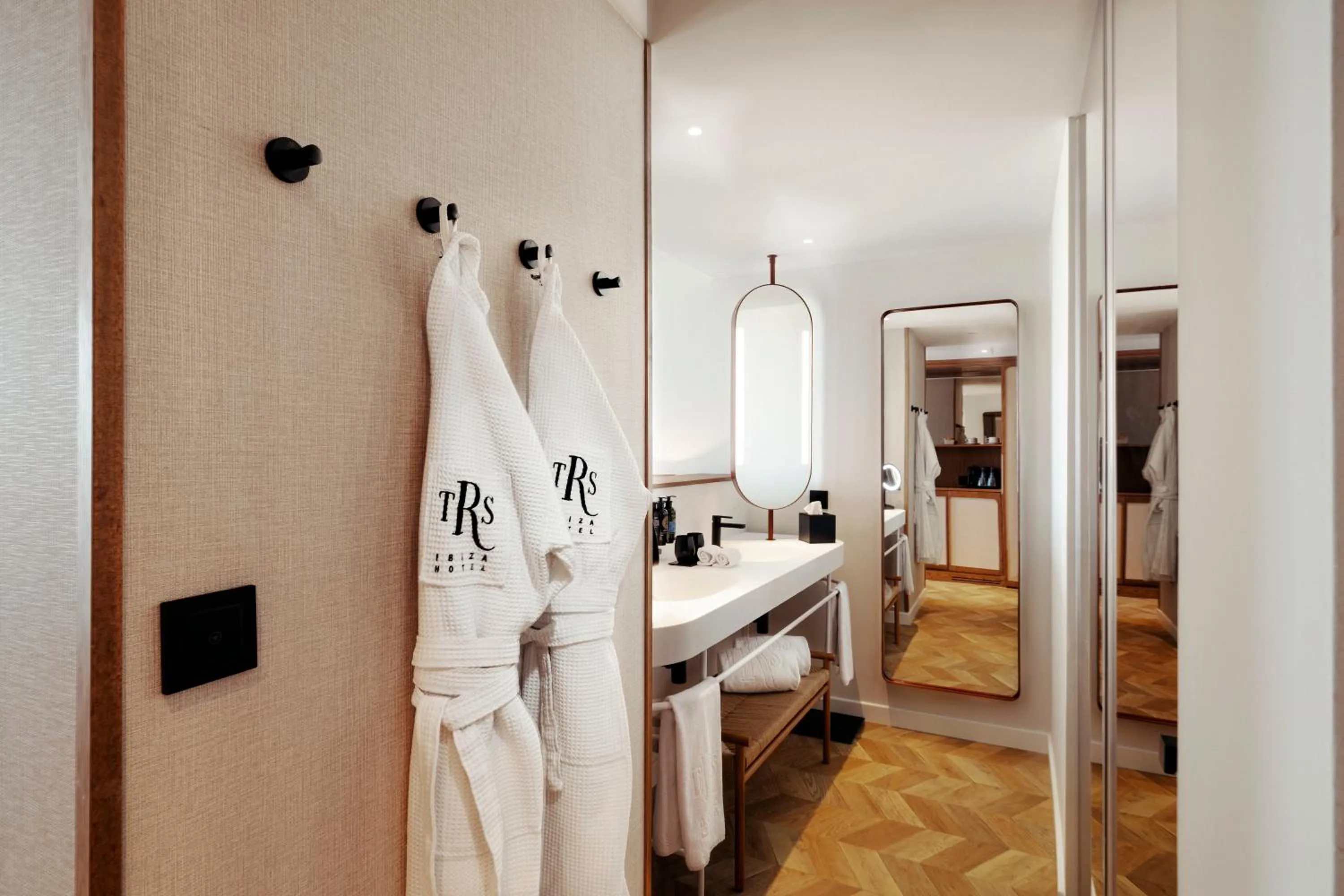 Bathroom, Bed in TRS Ibiza Hotel - Adults Only