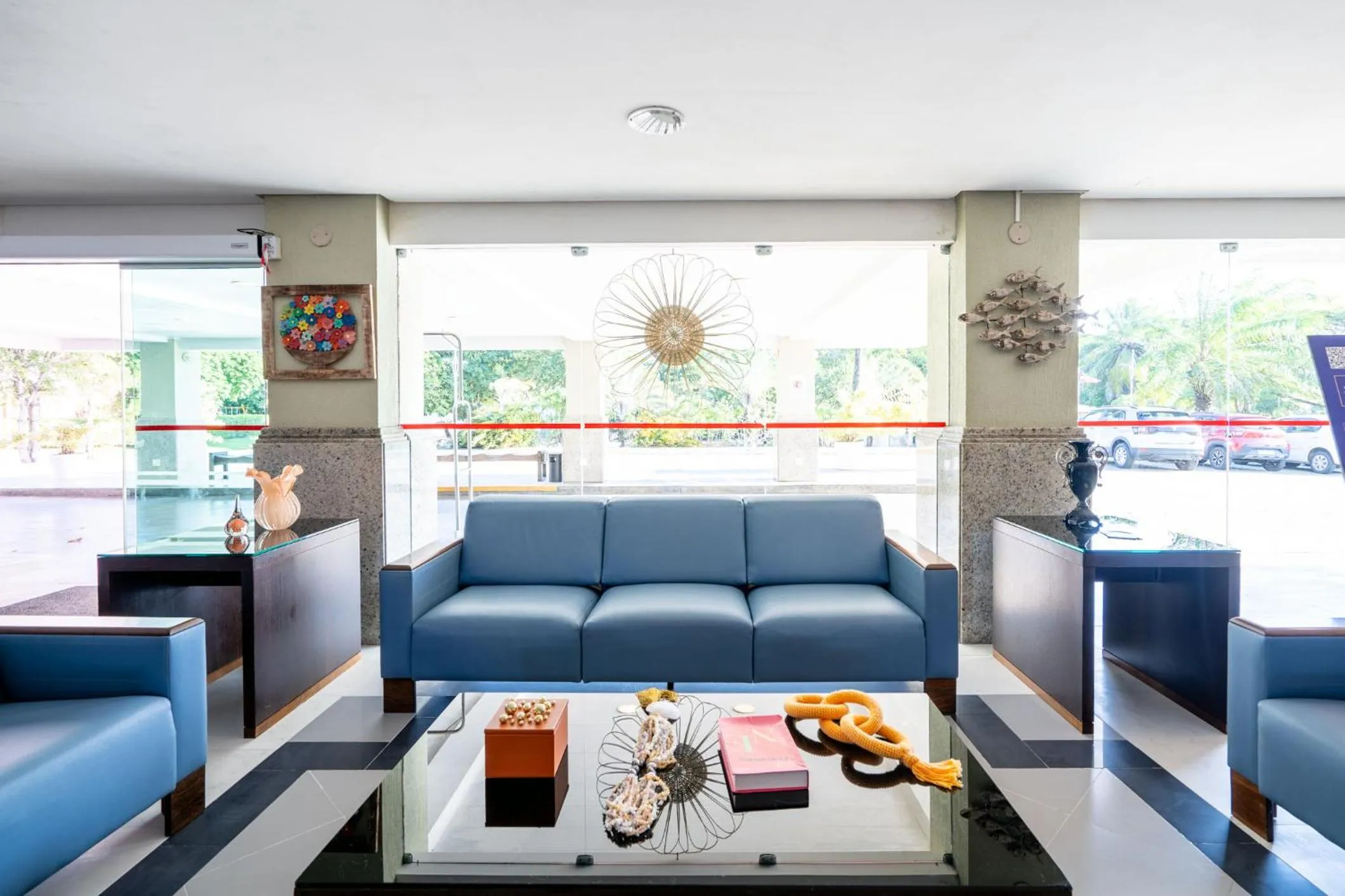 Lobby or reception in Bahia Plaza Hotel