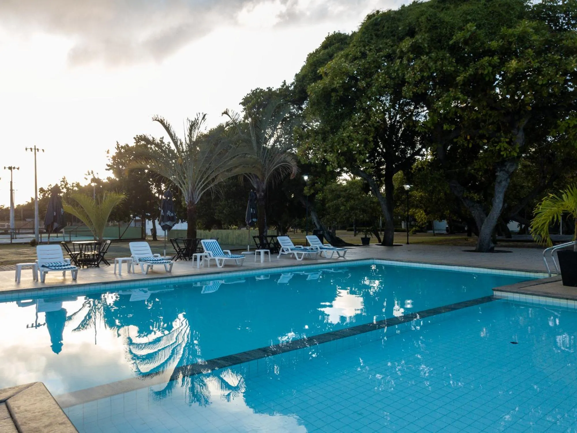 Pool view in Bahia Plaza Hotel