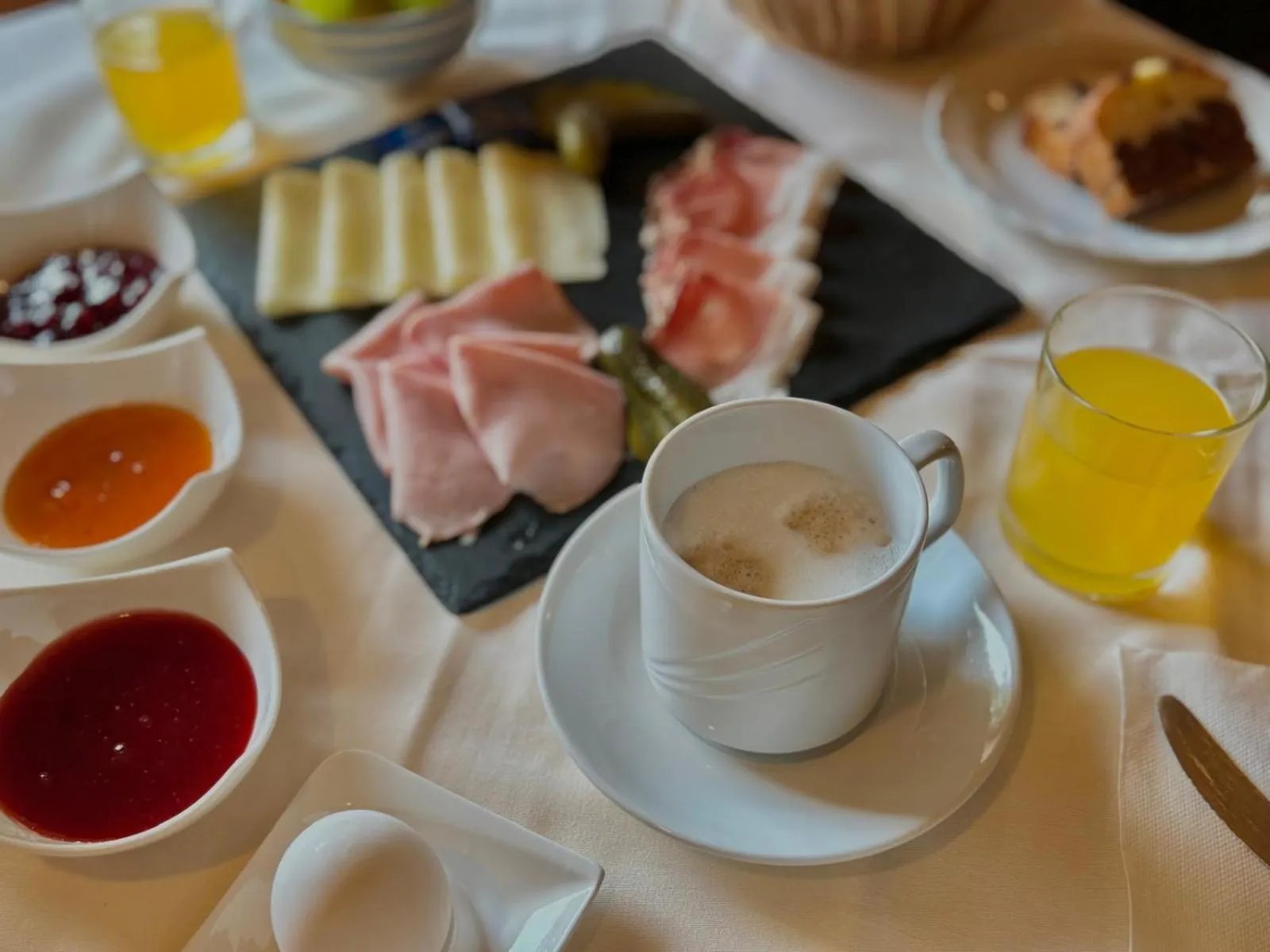 Food and drinks in Pension Wirt am Bach