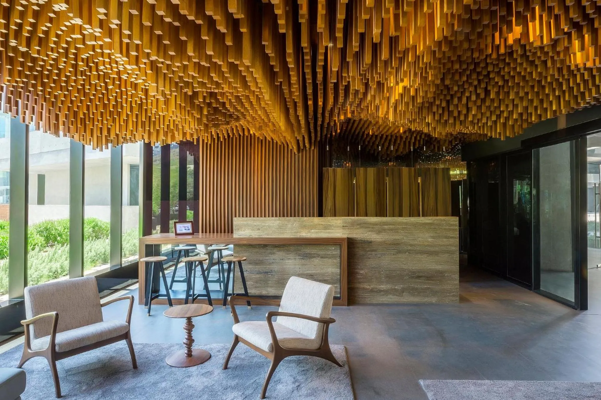 Lobby or reception in Grand Fiesta Americana Monterrey Valle