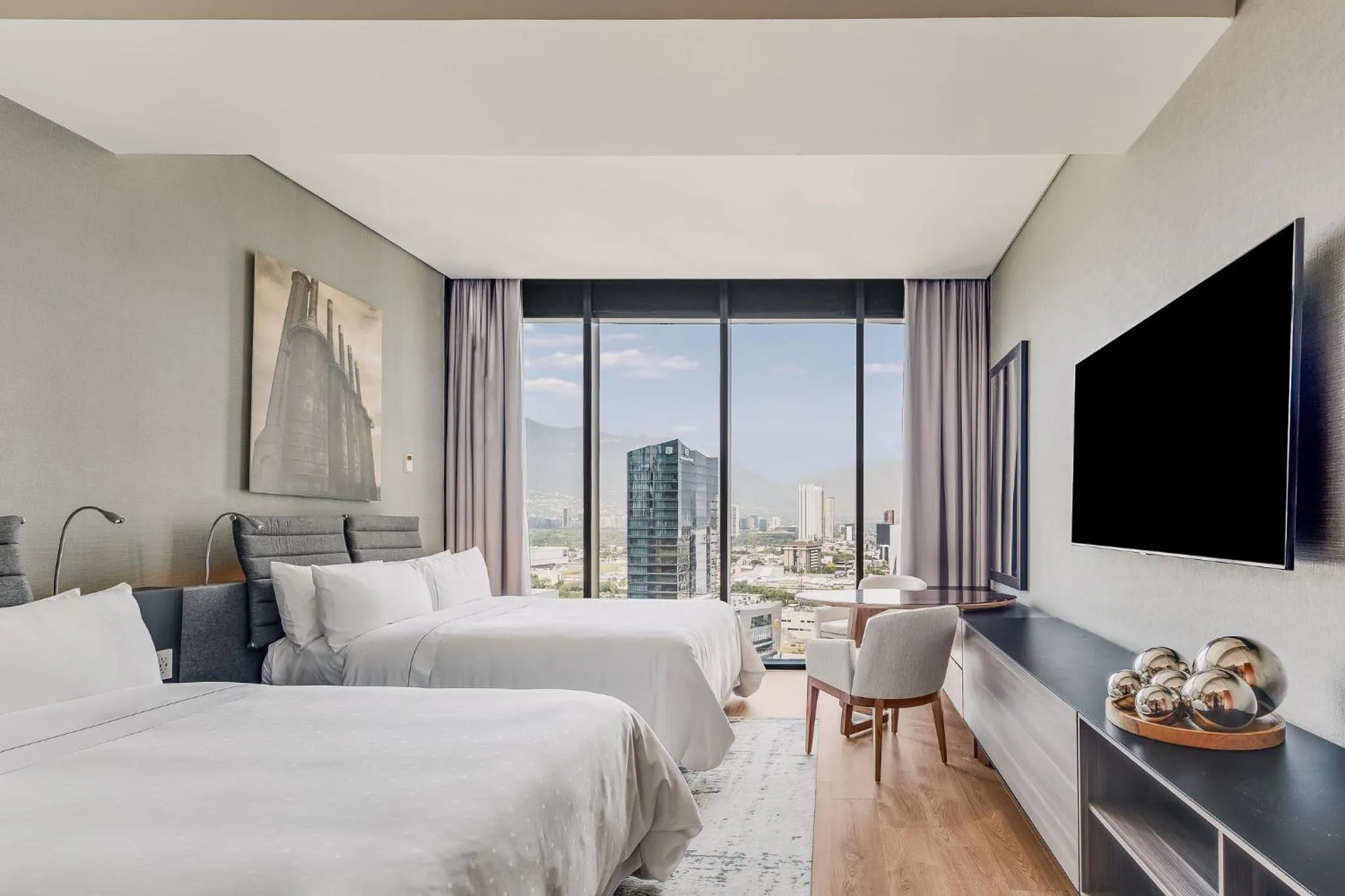 Property building, Bed in Grand Fiesta Americana Monterrey Valle