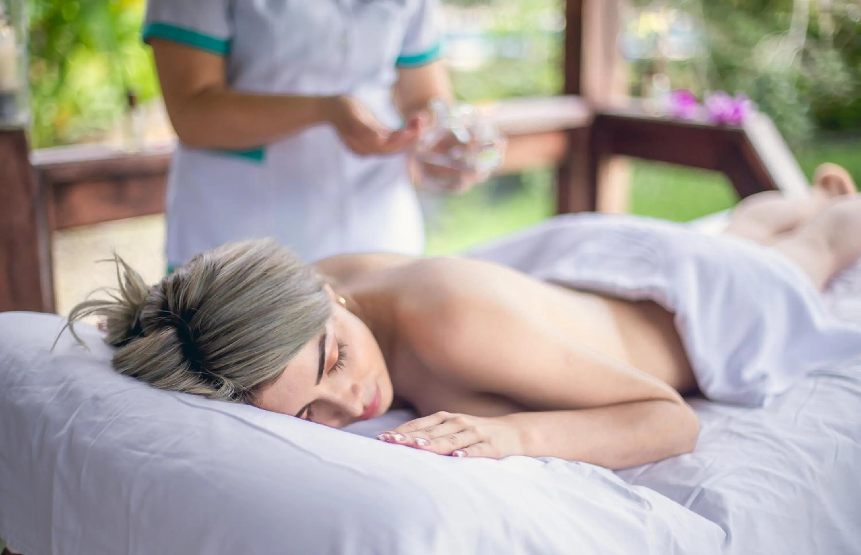 Spa and wellness centre/facilities in Gran Hotel De Lago - El Coca