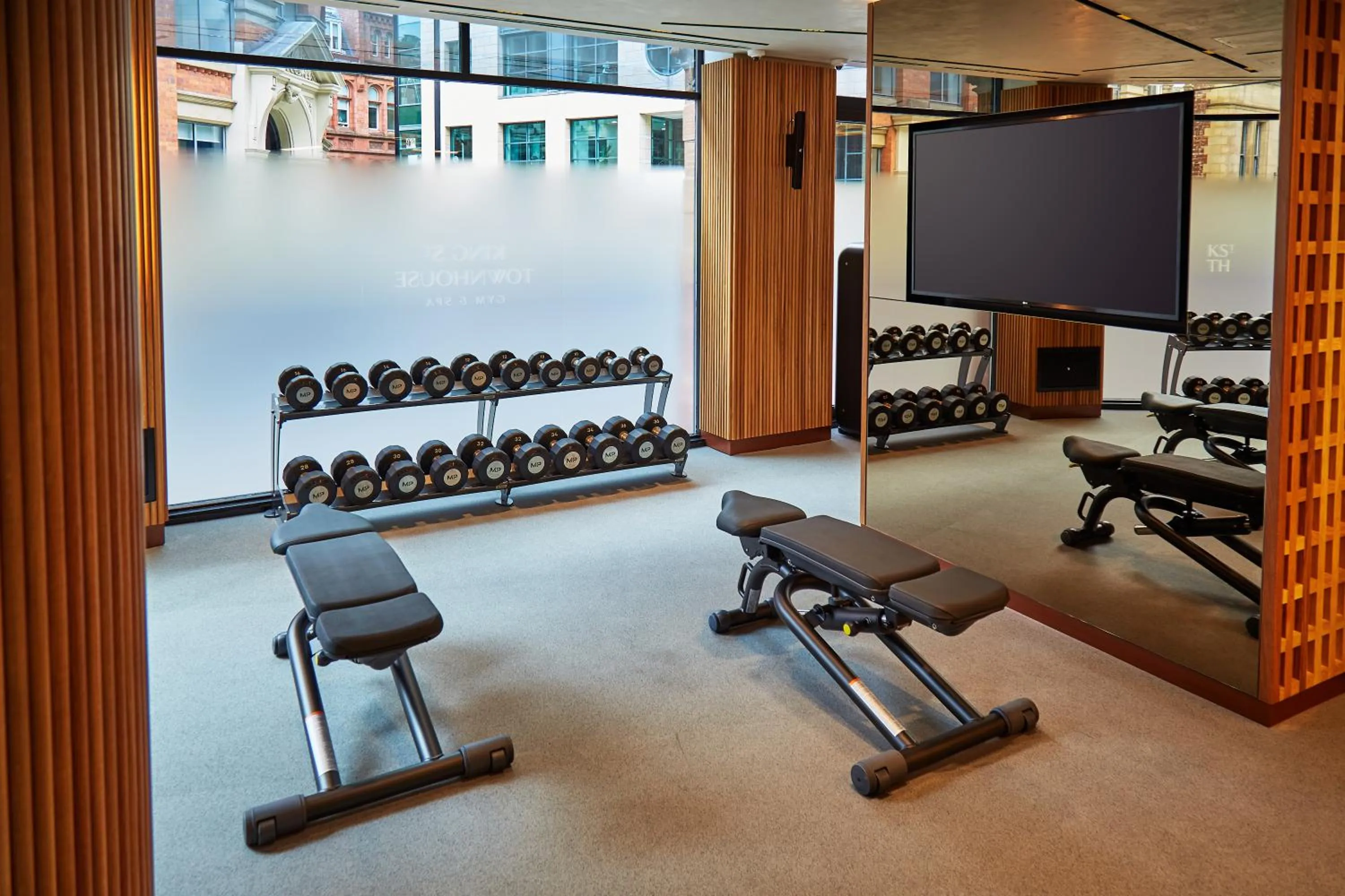 Fitness centre/facilities in King Street Townhouse