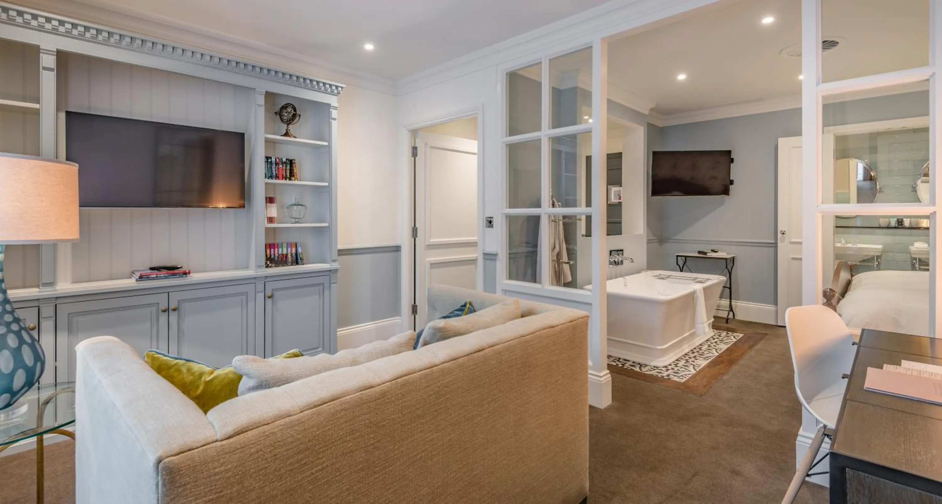 Living room in King Street Townhouse