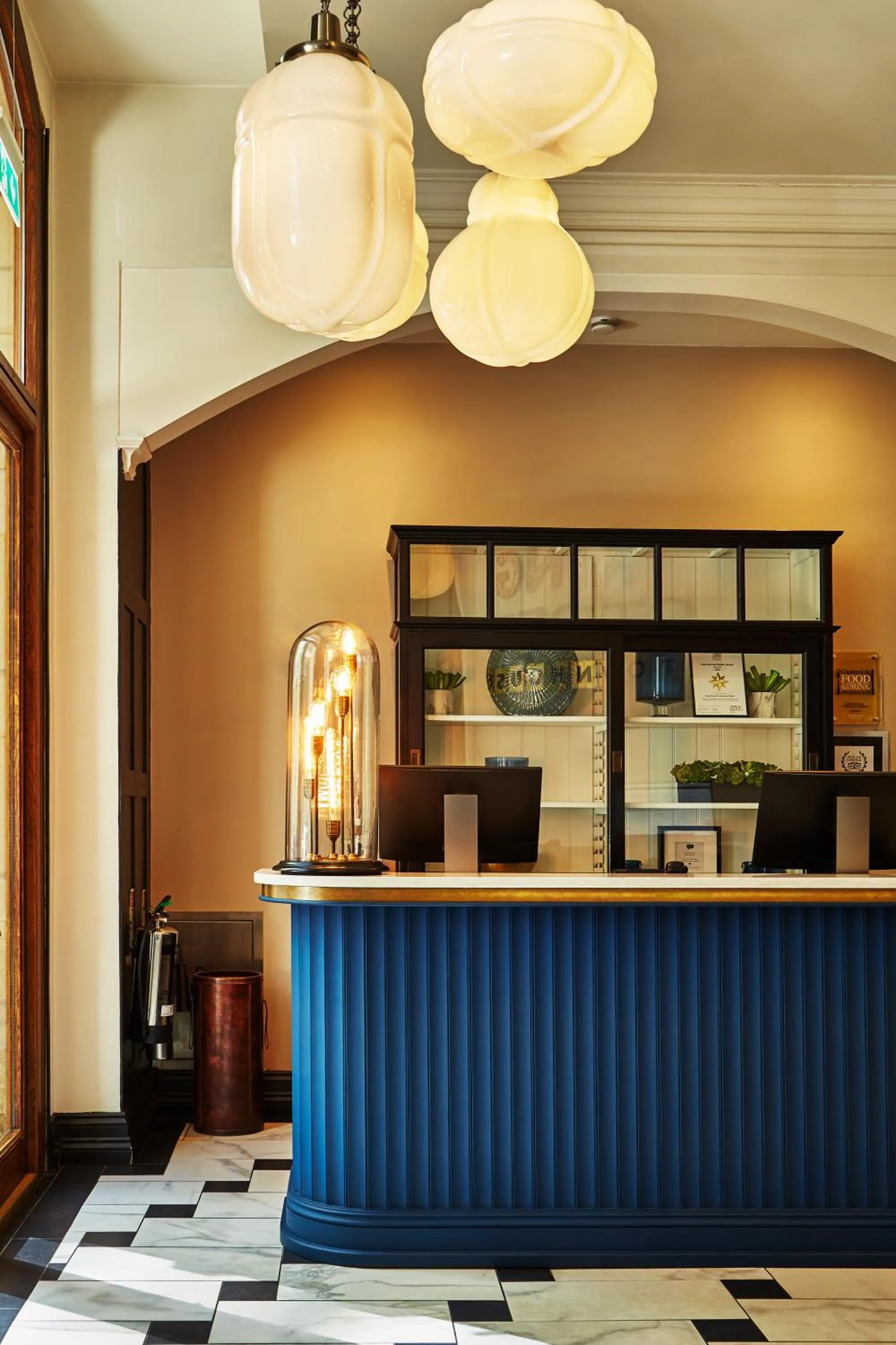 Lobby or reception in King Street Townhouse Hotel & Spa