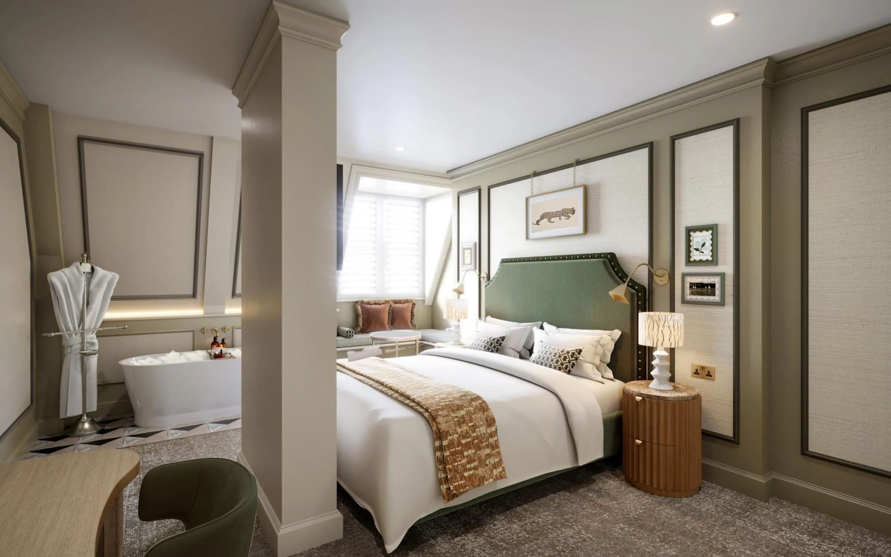 Photo of the whole room, Bed in King Street Townhouse Hotel & Spa