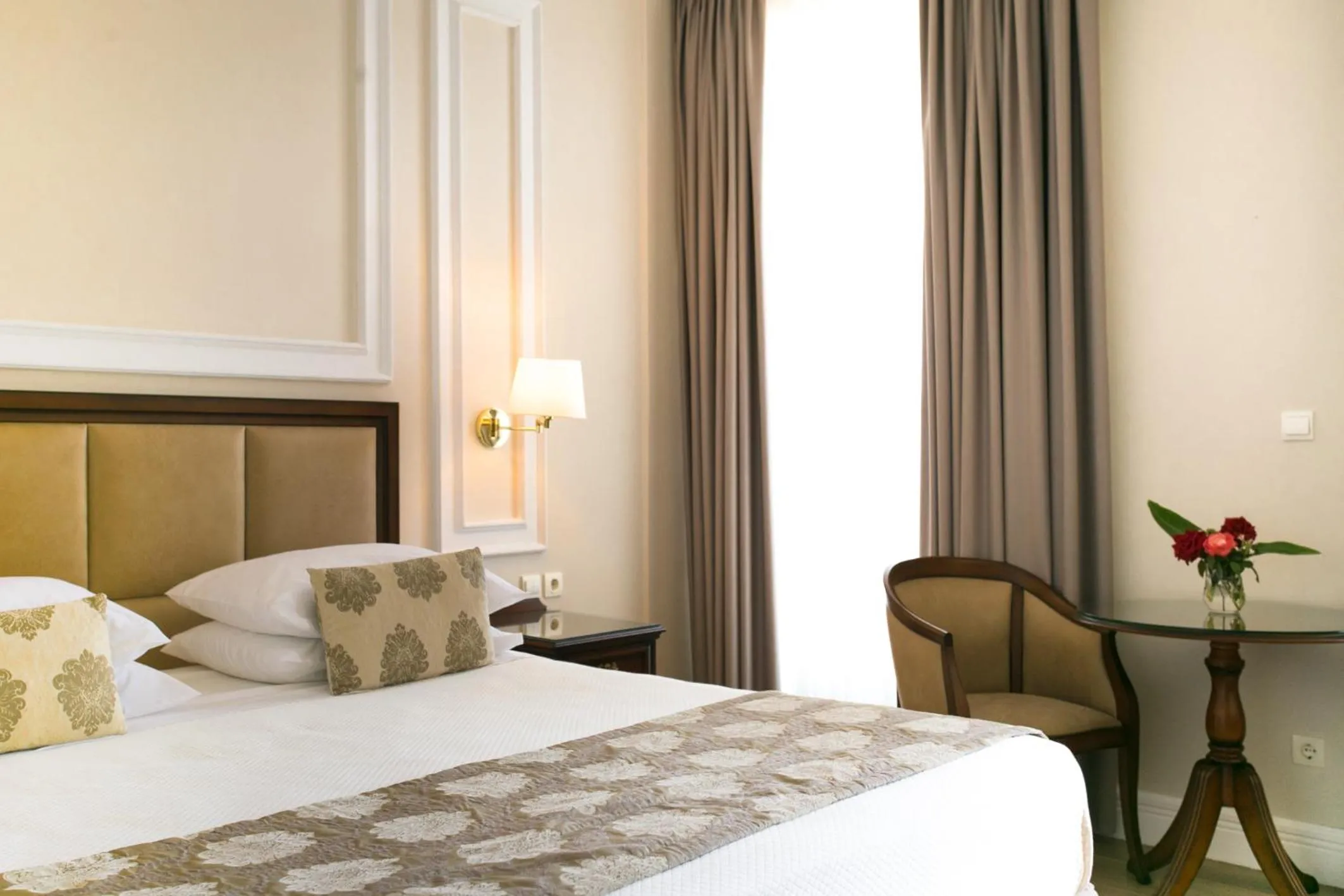 Bed in Thermae Sylla Spa & Wellness Hotel