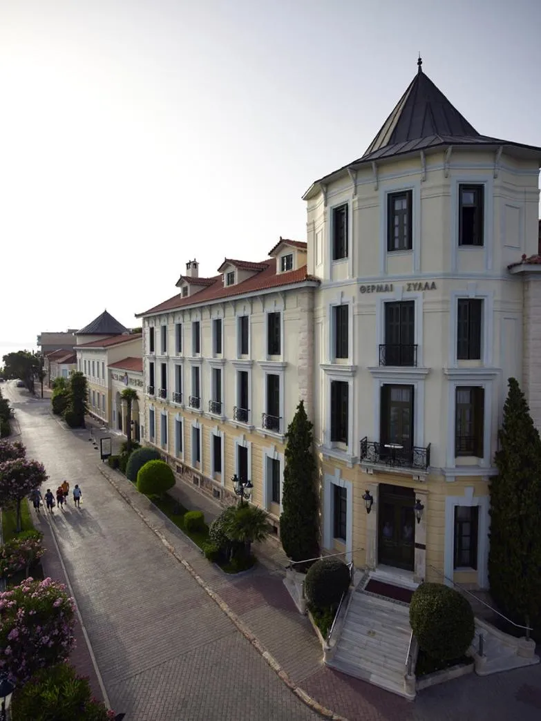 Facade/entrance in Thermae Sylla Spa & Wellness Hotel