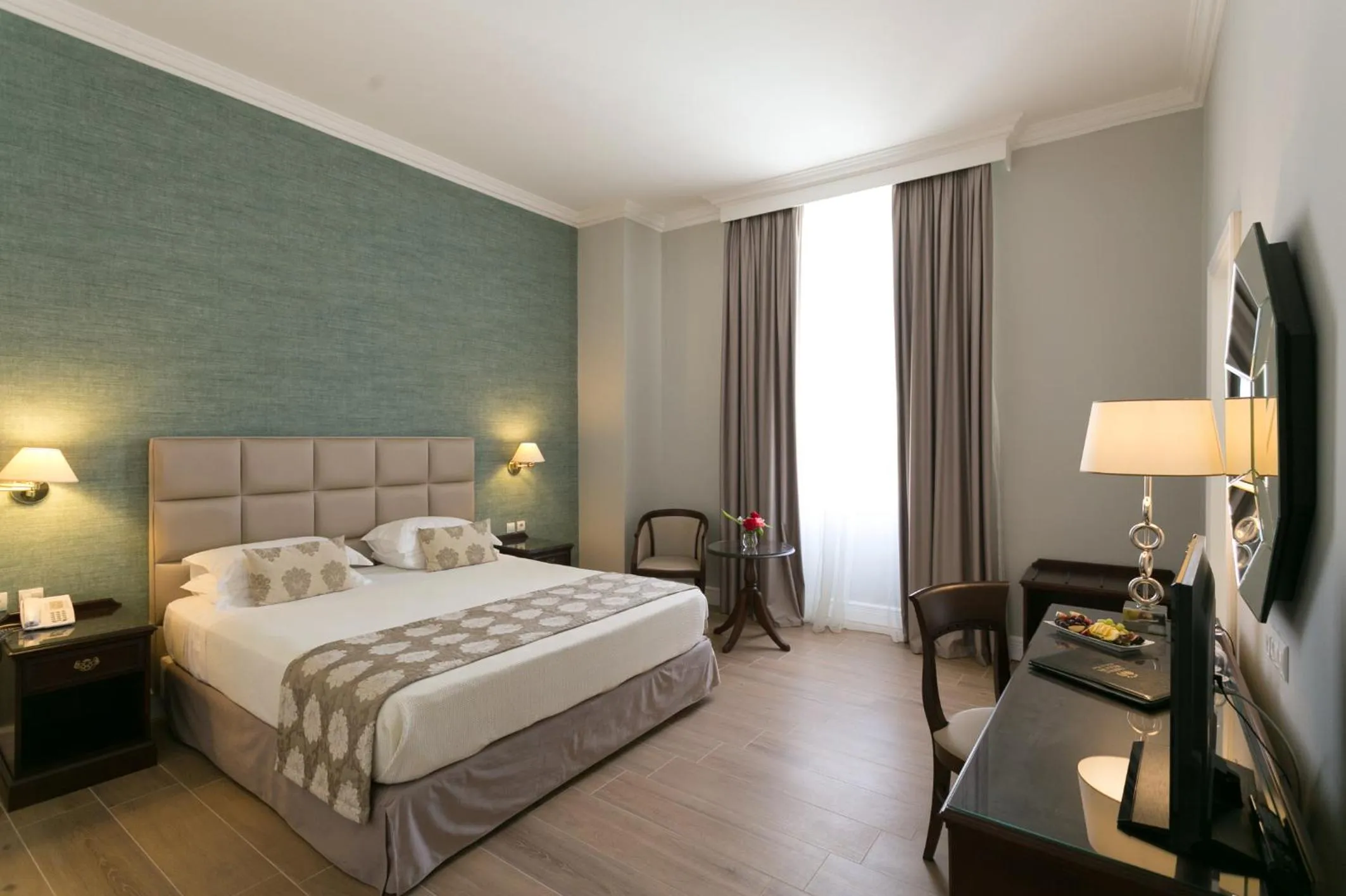 Bed in Thermae Sylla Spa & Wellness Hotel