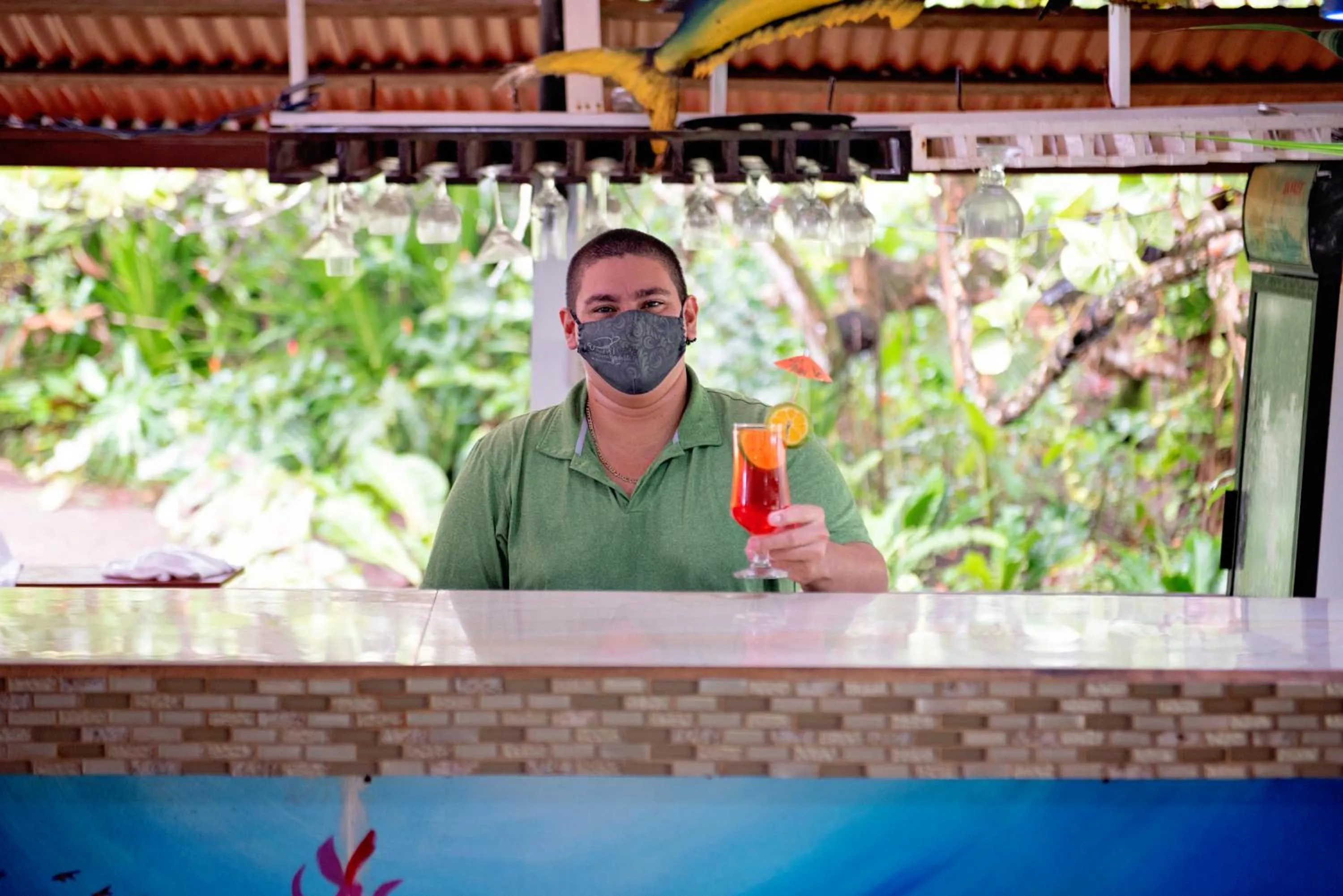 Staff in Hotel Tortuguero Beachfront