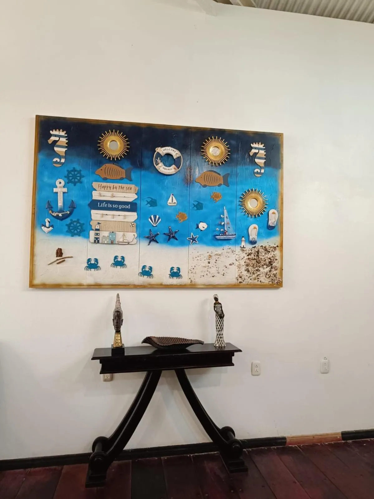 Decorative detail in Hotel Tortuguero Beachfront