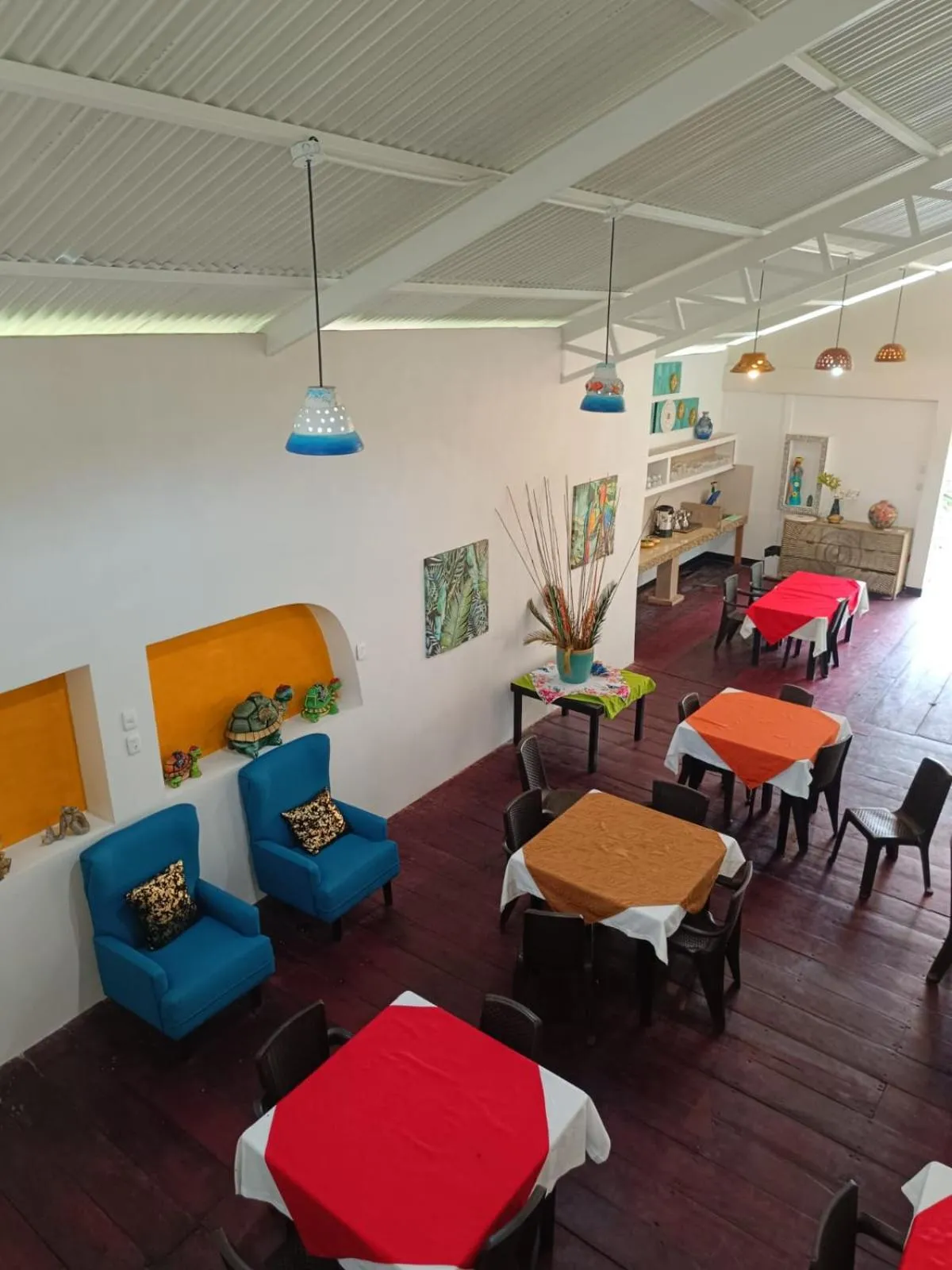 Living room in Hotel Tortuguero Beachfront