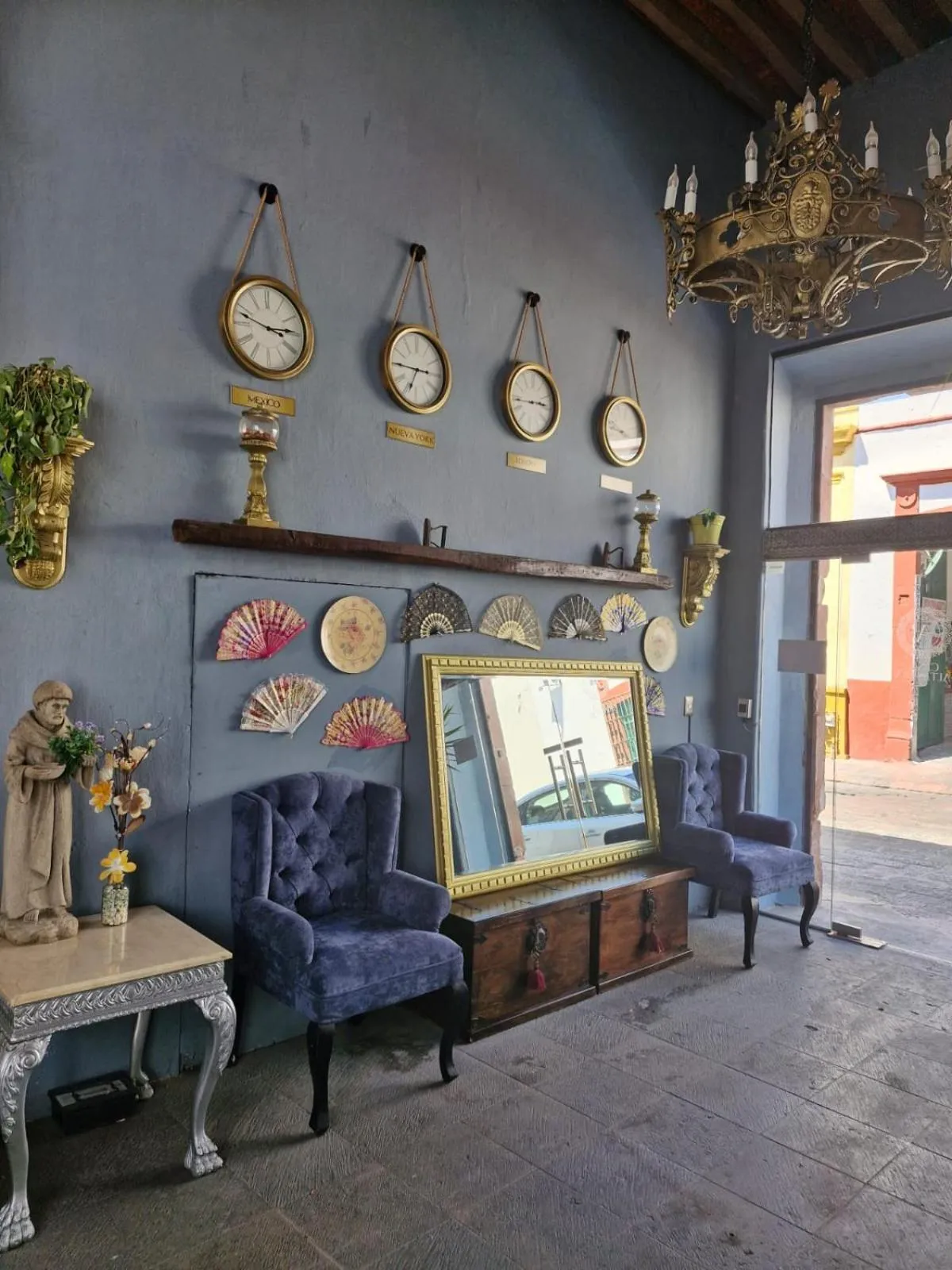 Lobby or reception in Hotel Boutique Casa Altamira