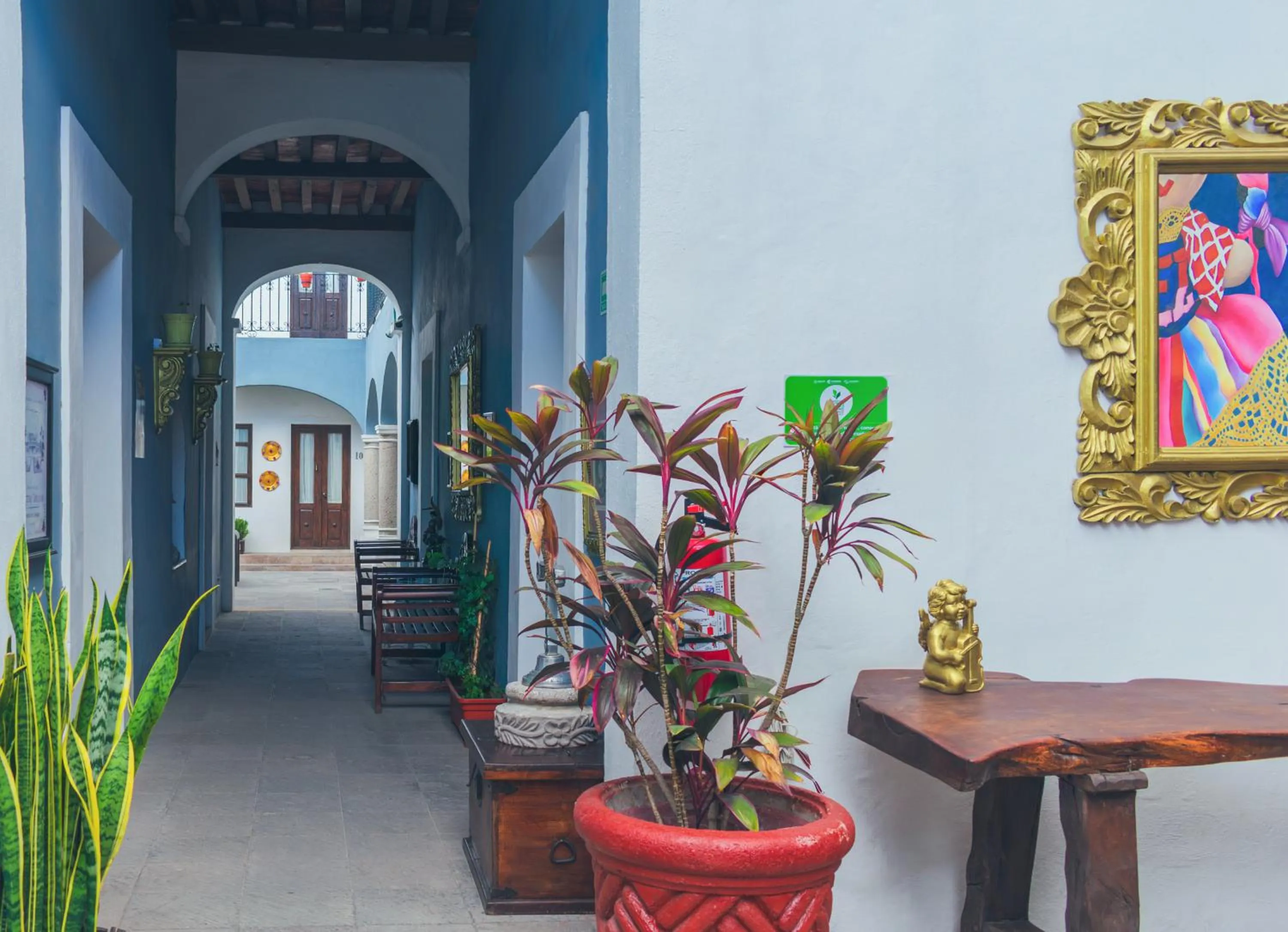 Patio in Hotel Boutique Casa Altamira