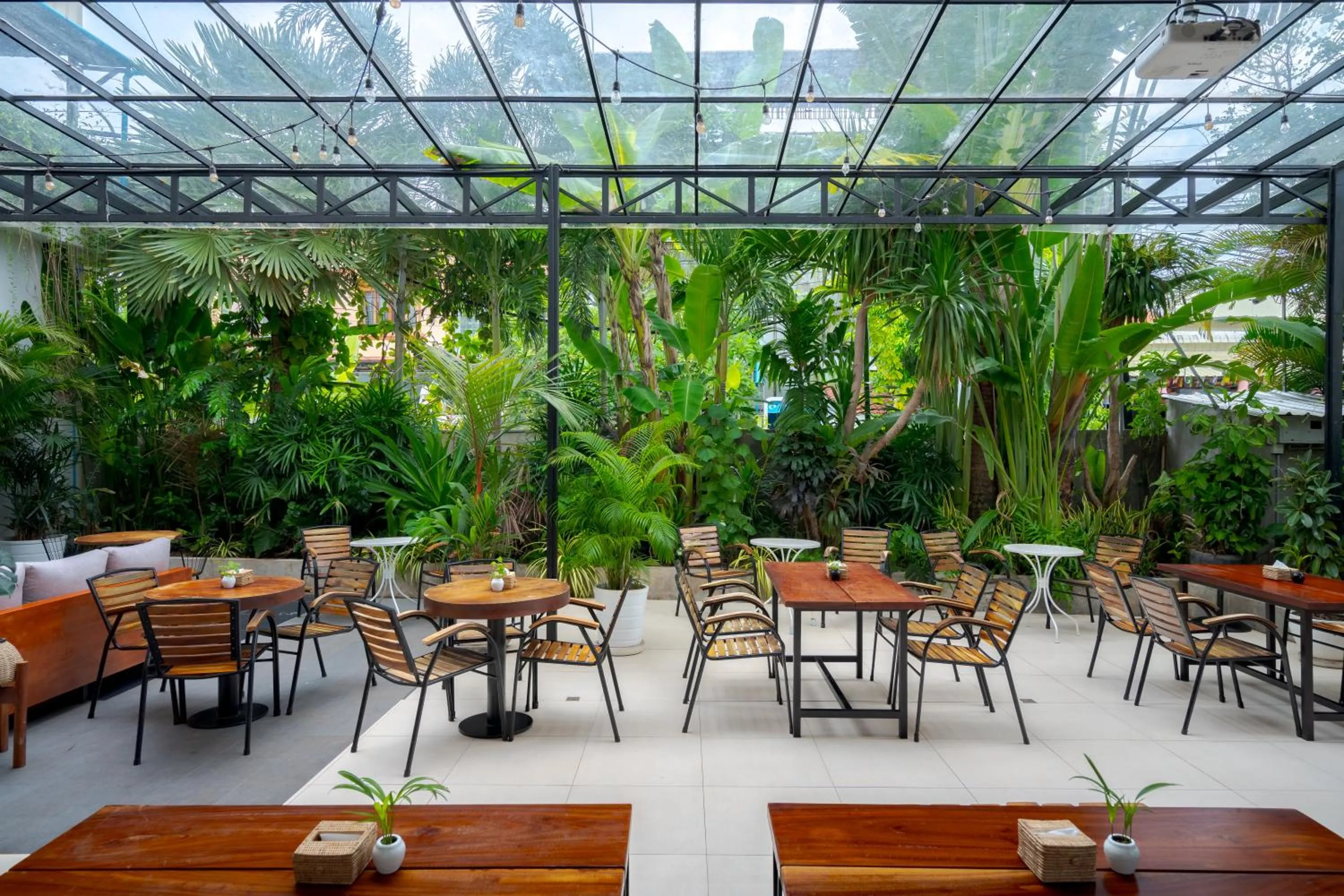 Patio in Onederz Siem Reap