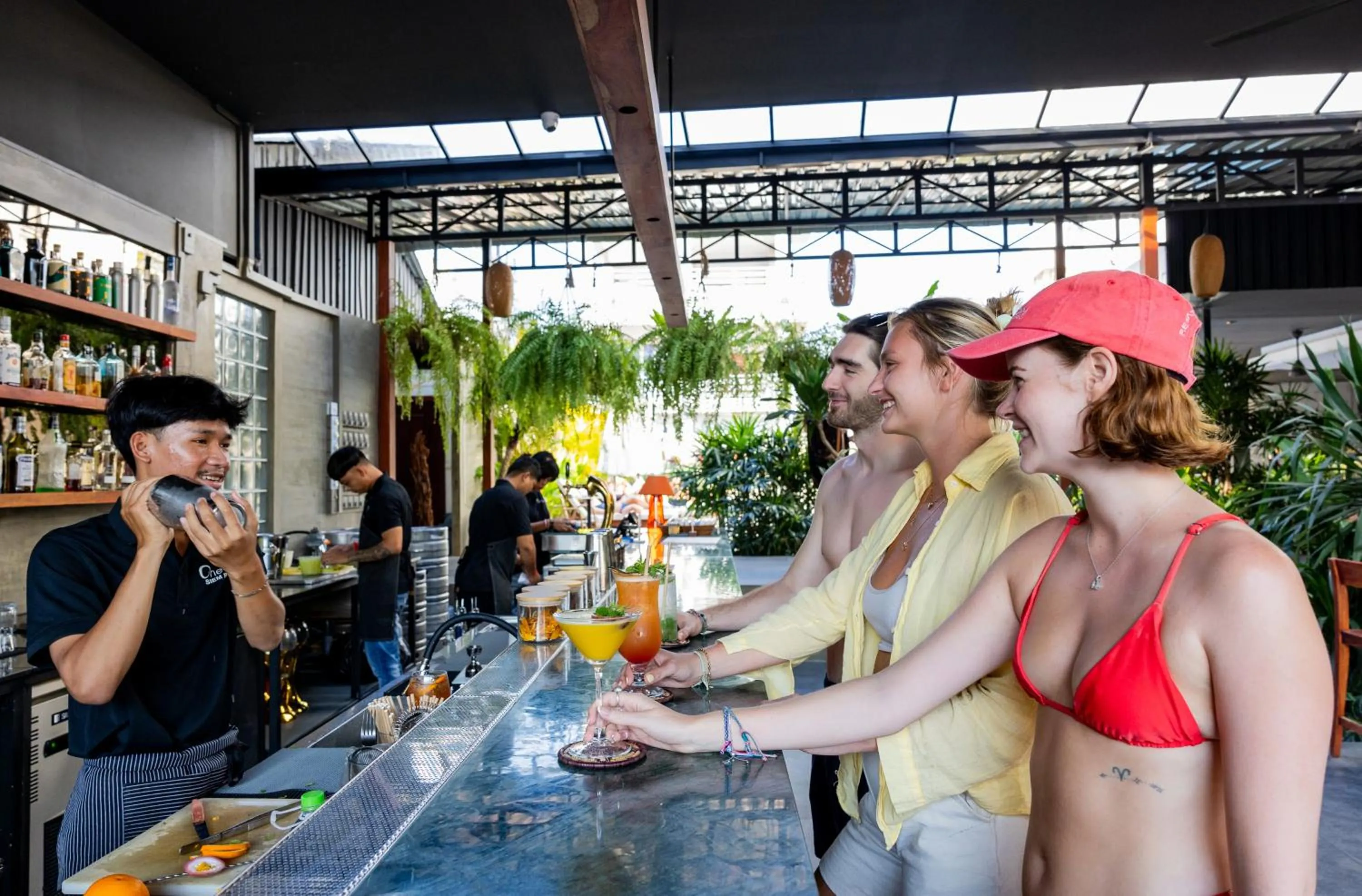 Lounge or bar in Onederz Siem Reap