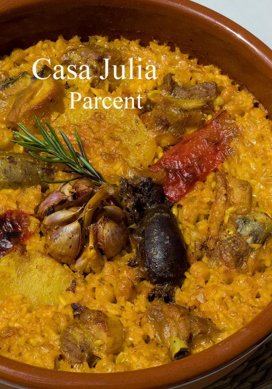 Food close-up in Hotel Restaurante Casa Julia