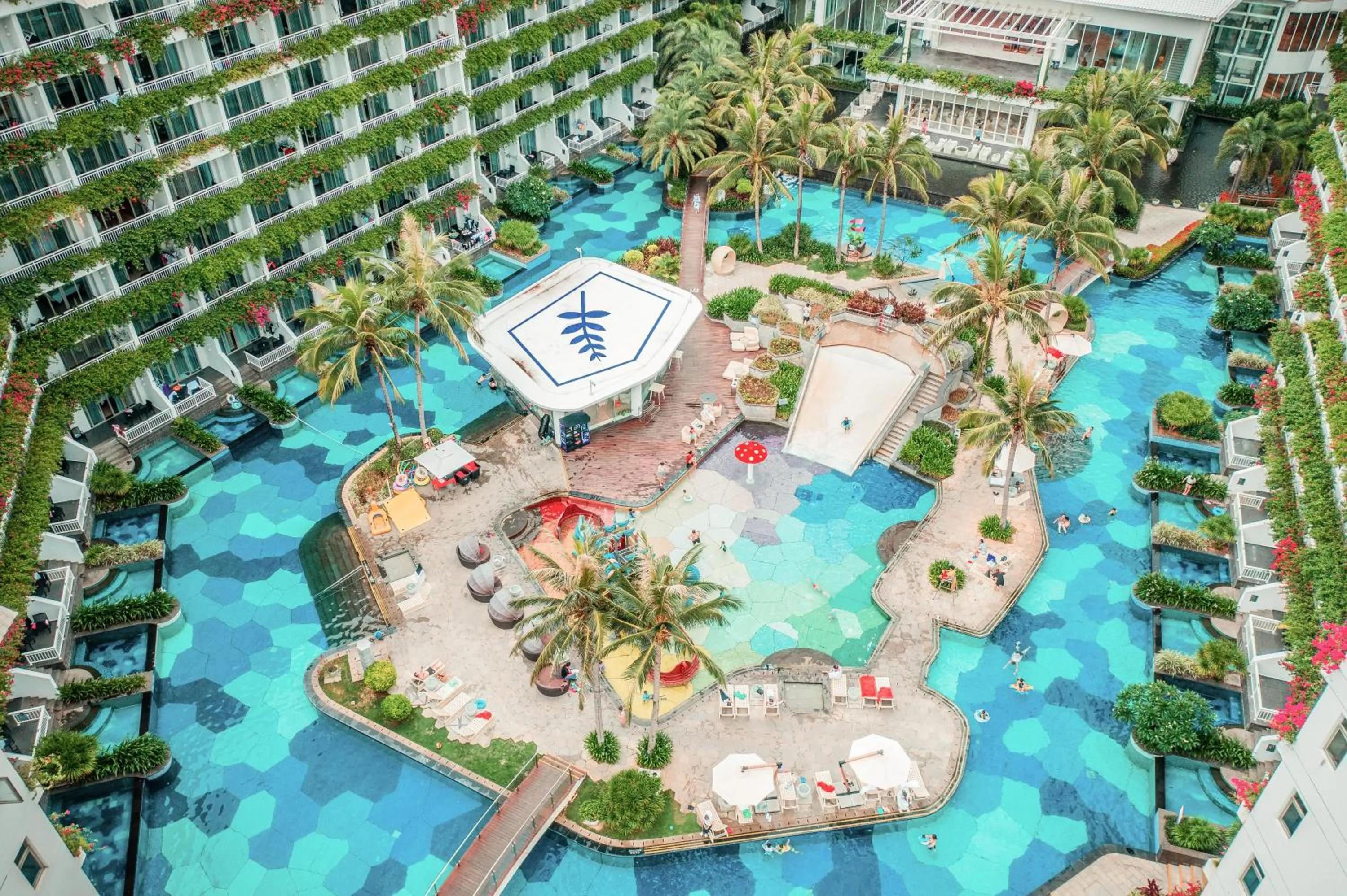 Bird's eye view in Palace Resort Yalong Bay Sanya