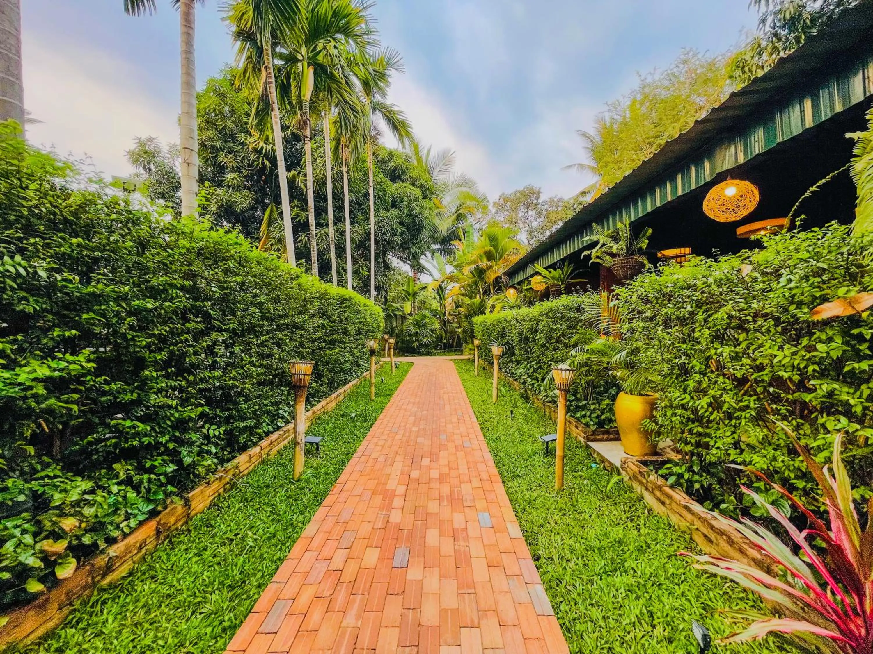 Property building in Central Indochine d'Angkor Hotel